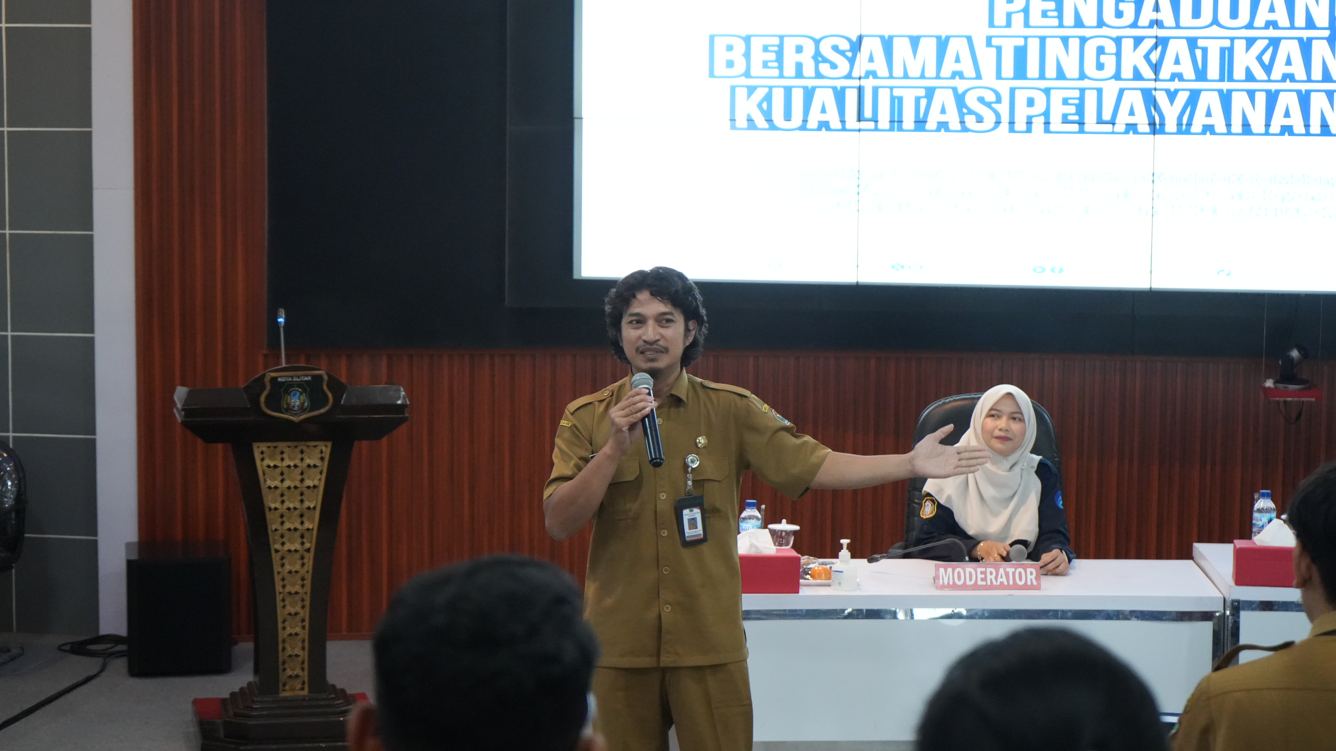 Bimtek Berdaya Dalam Menangani Pengaduan dan meningkatkan kualitas Pelayanan di ISC