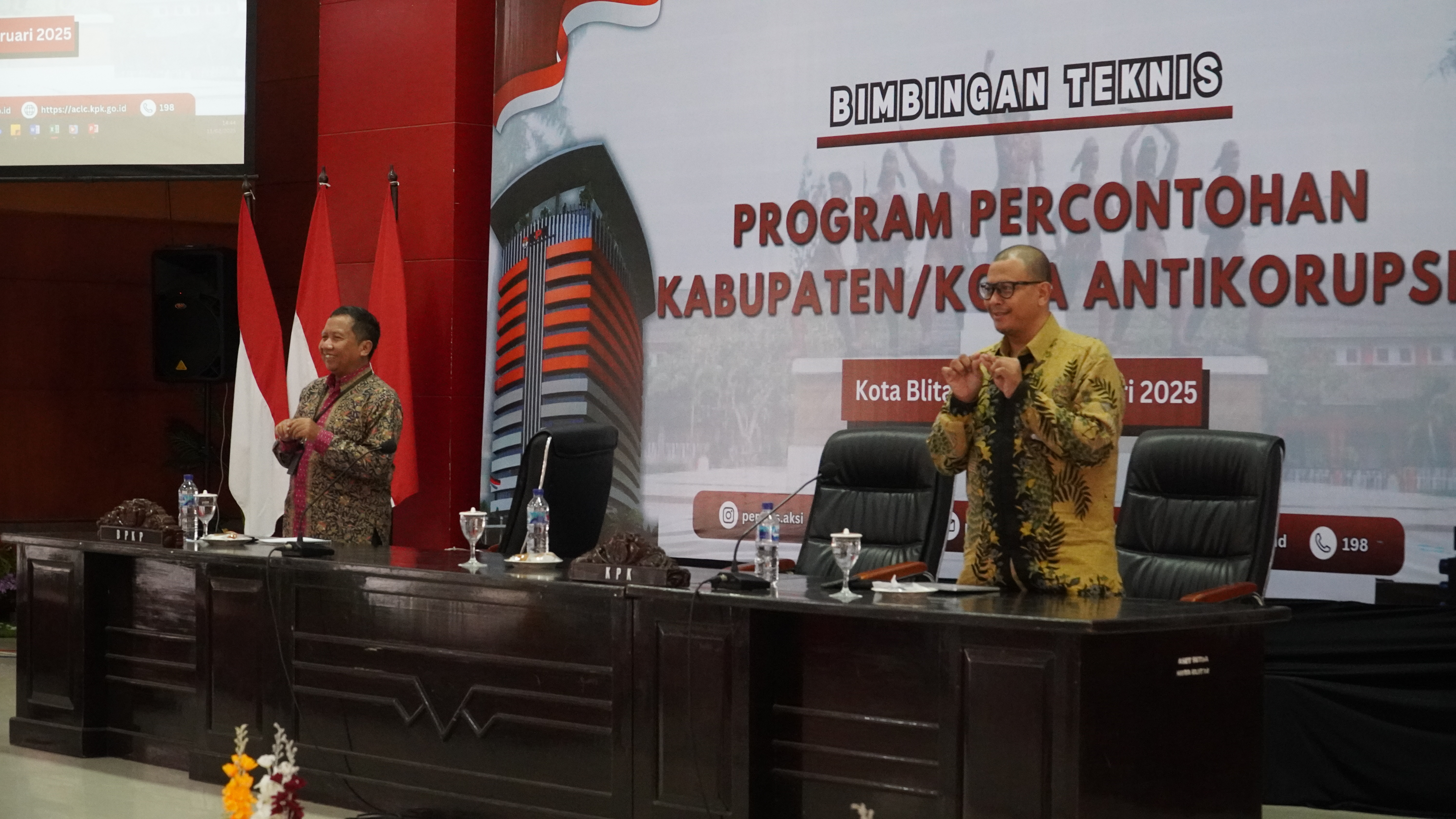 11 Februari 2025 - Bimtek Daerah Percontohan Kota Antikorupsi ( ASN)