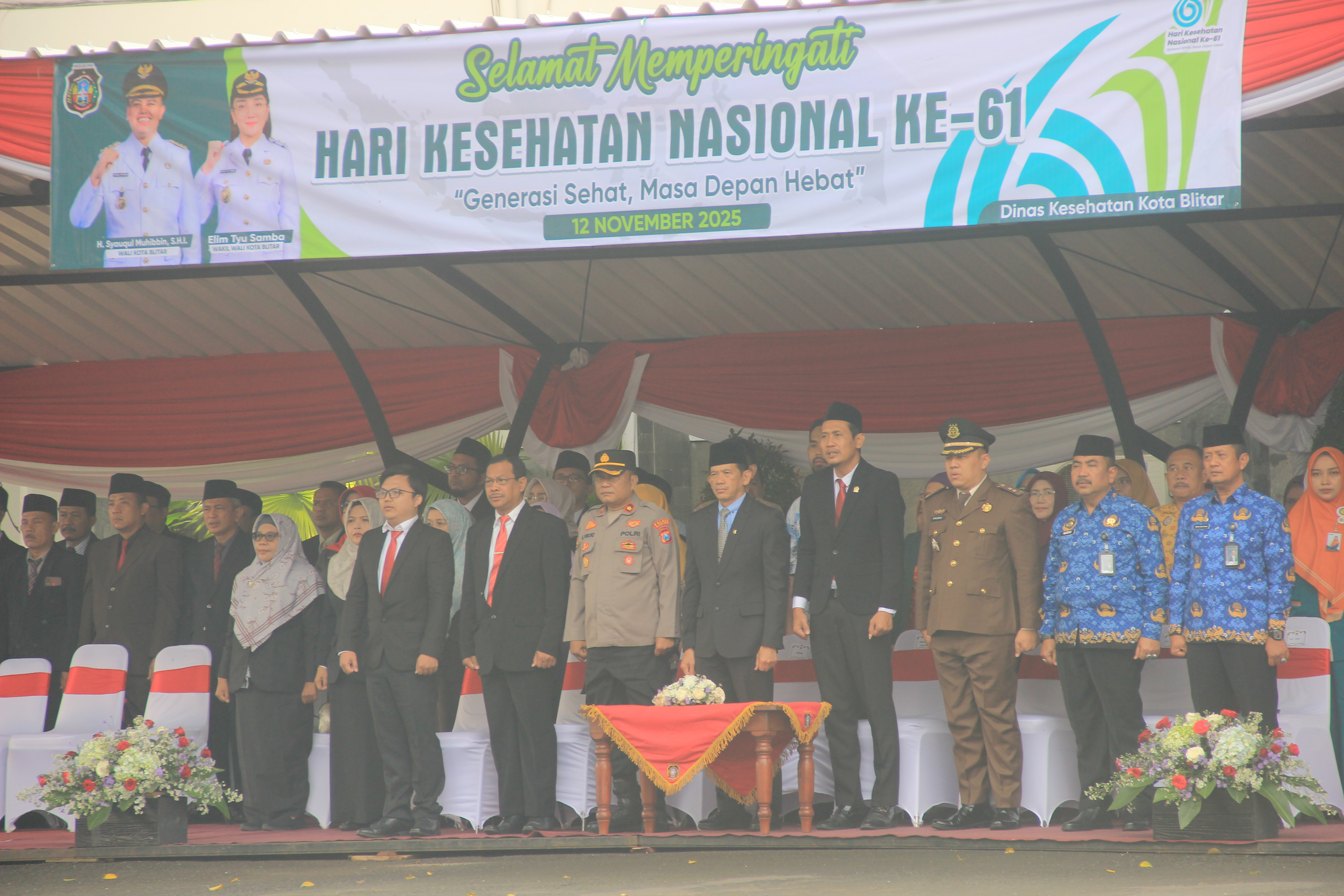 17 Novemer 2025- Upacara Memperingati HARI KESEHATAN NASIONAL (HKN) Ke-61