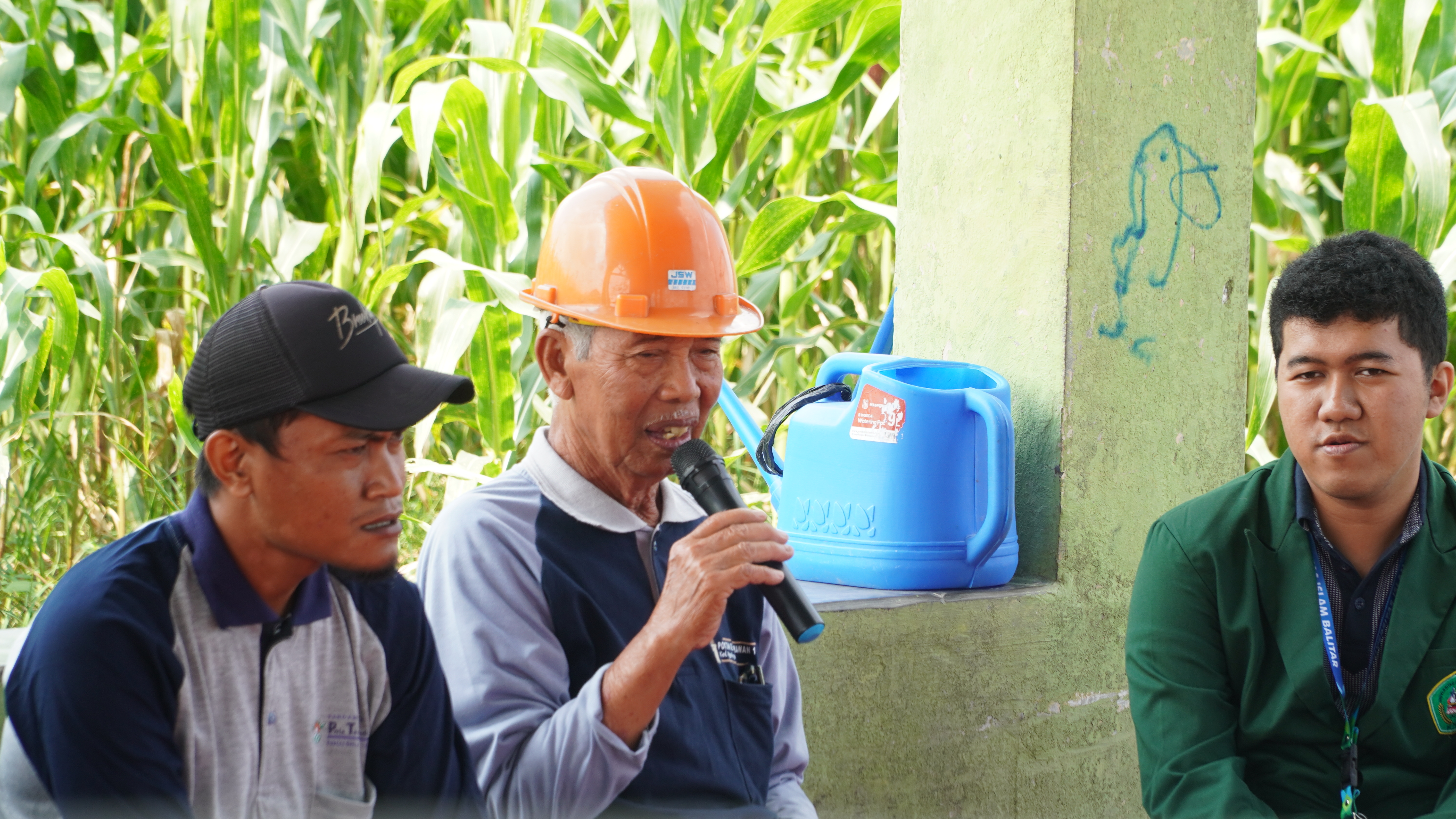 26 Juli-2025 Rembug Bolo Tani Bersama Mas Wali di Gubug Tani Poktan di Kelurahan Ngadirejo