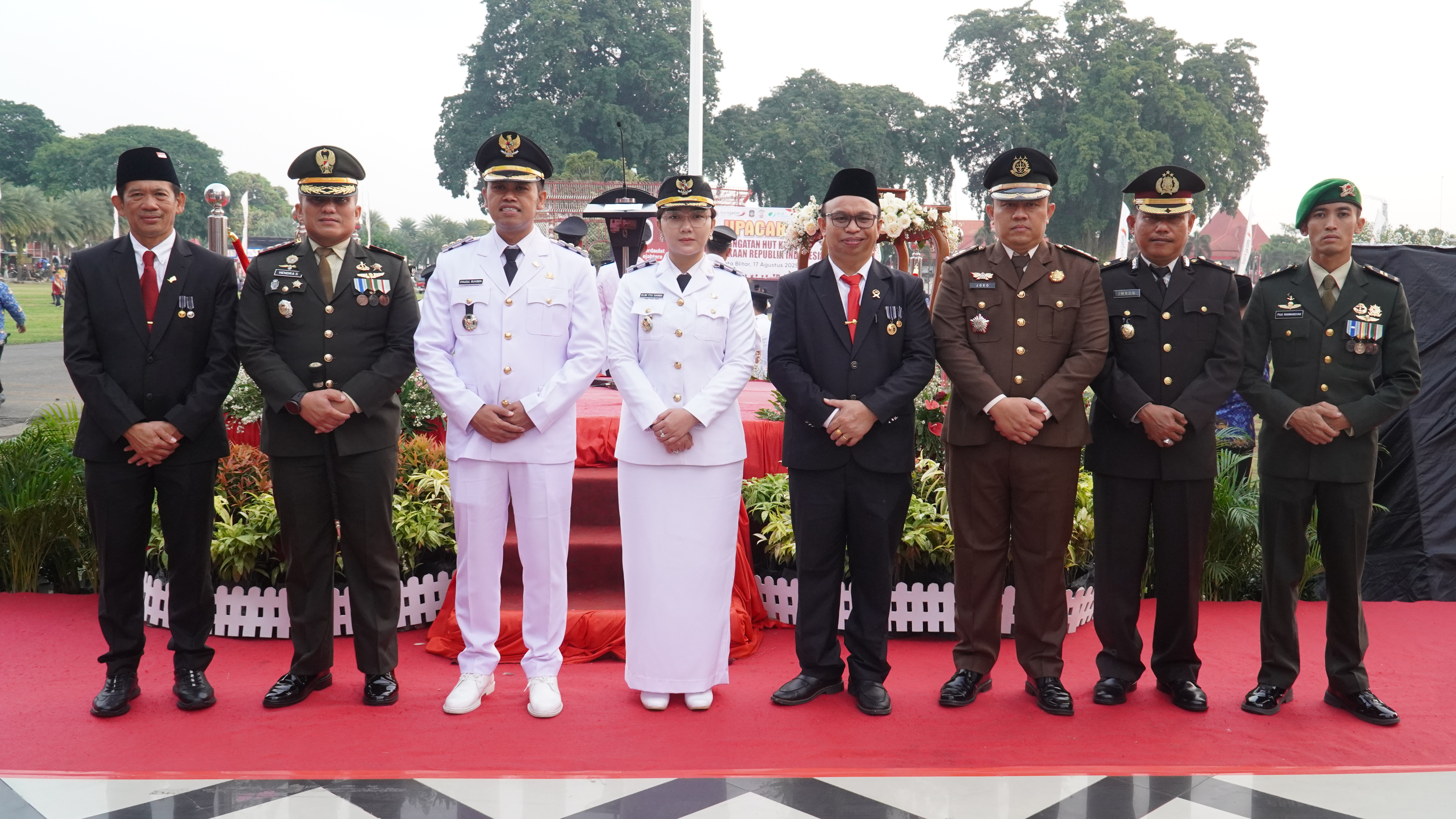 17 Agustus 2025-Upacara Penurunan Bendera Peringatan HUT K-80 Kemerdekaan RI