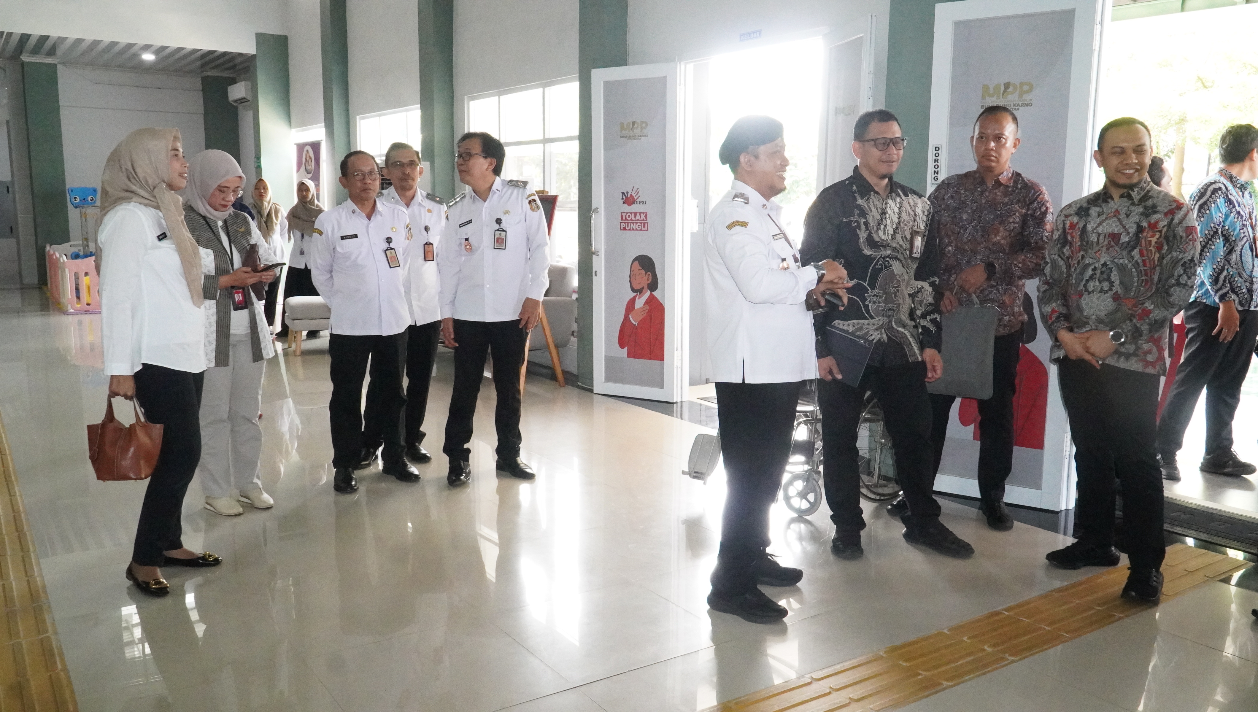 5 November 2025 - Kunjungan Lapangan Penilain Calon Percontohan Kabupaten Kota Antikorupsi di MPP, IRDA dan BLP