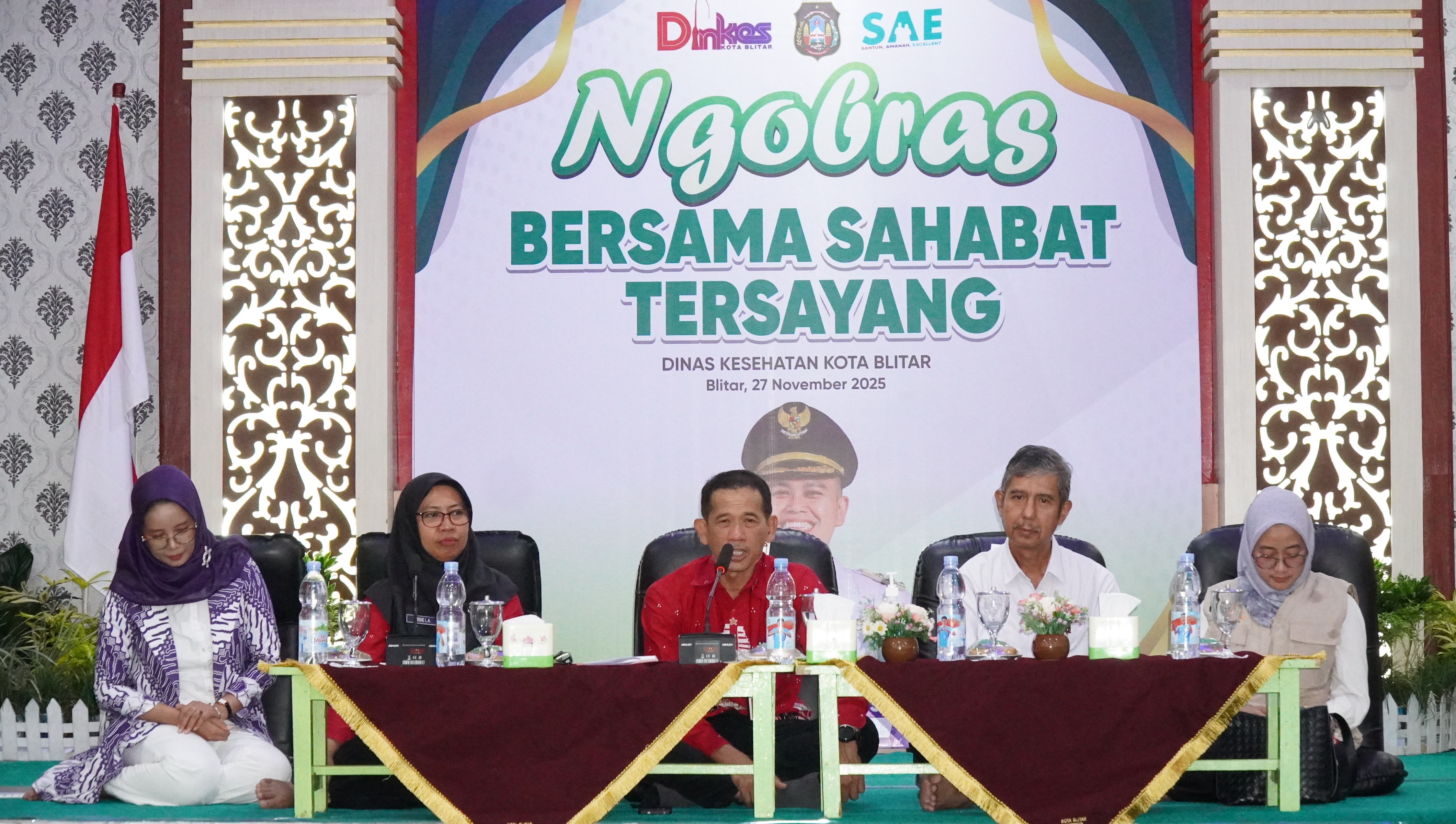 27 November 2025- Pembukaan Ngobras bersama Sahabat Tersayang di Ruang Pertemuan Graha Wicaksana DINKES