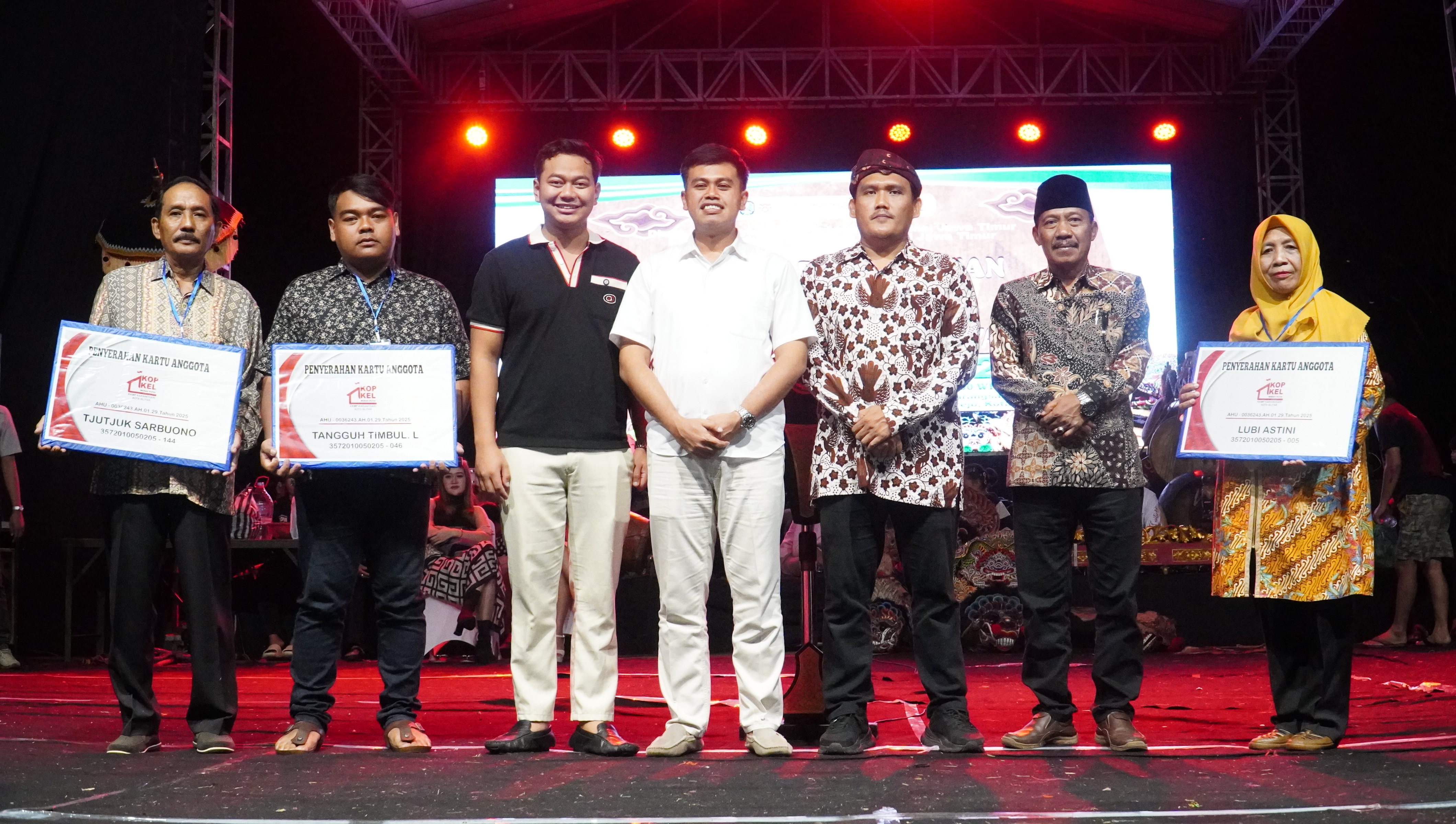 22 November 2025- Launching Koperasi Merah Putih Kel.Karangsari di Gedung Pengolahan Agrowisata Blimbing Jl.Jeruk Karangsari