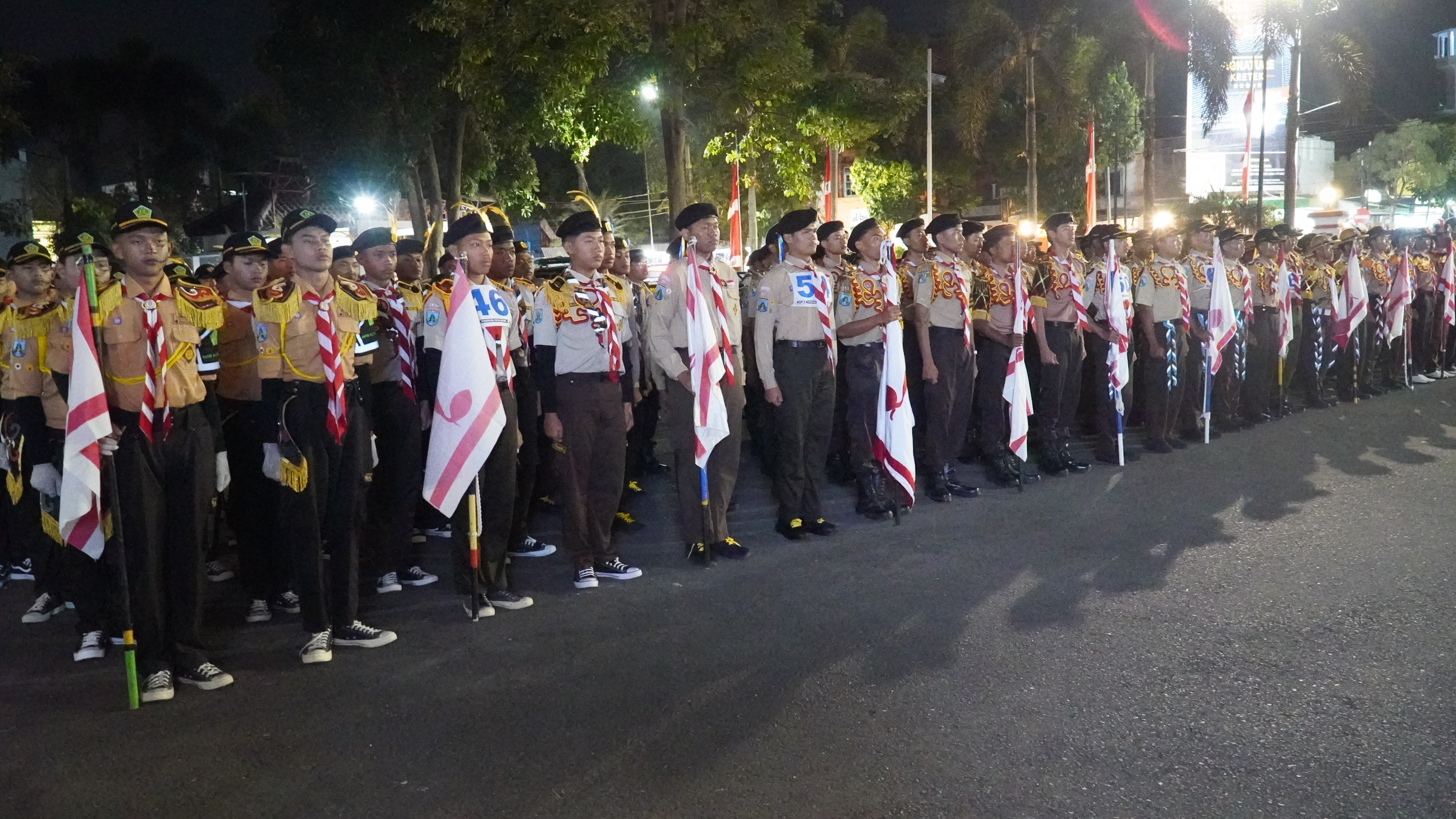 1 Agustus 2025-Pemberangkatan Kirab Pandu Praja Patria KE-XIX Tahun 2025 se-Blitar Raya Open