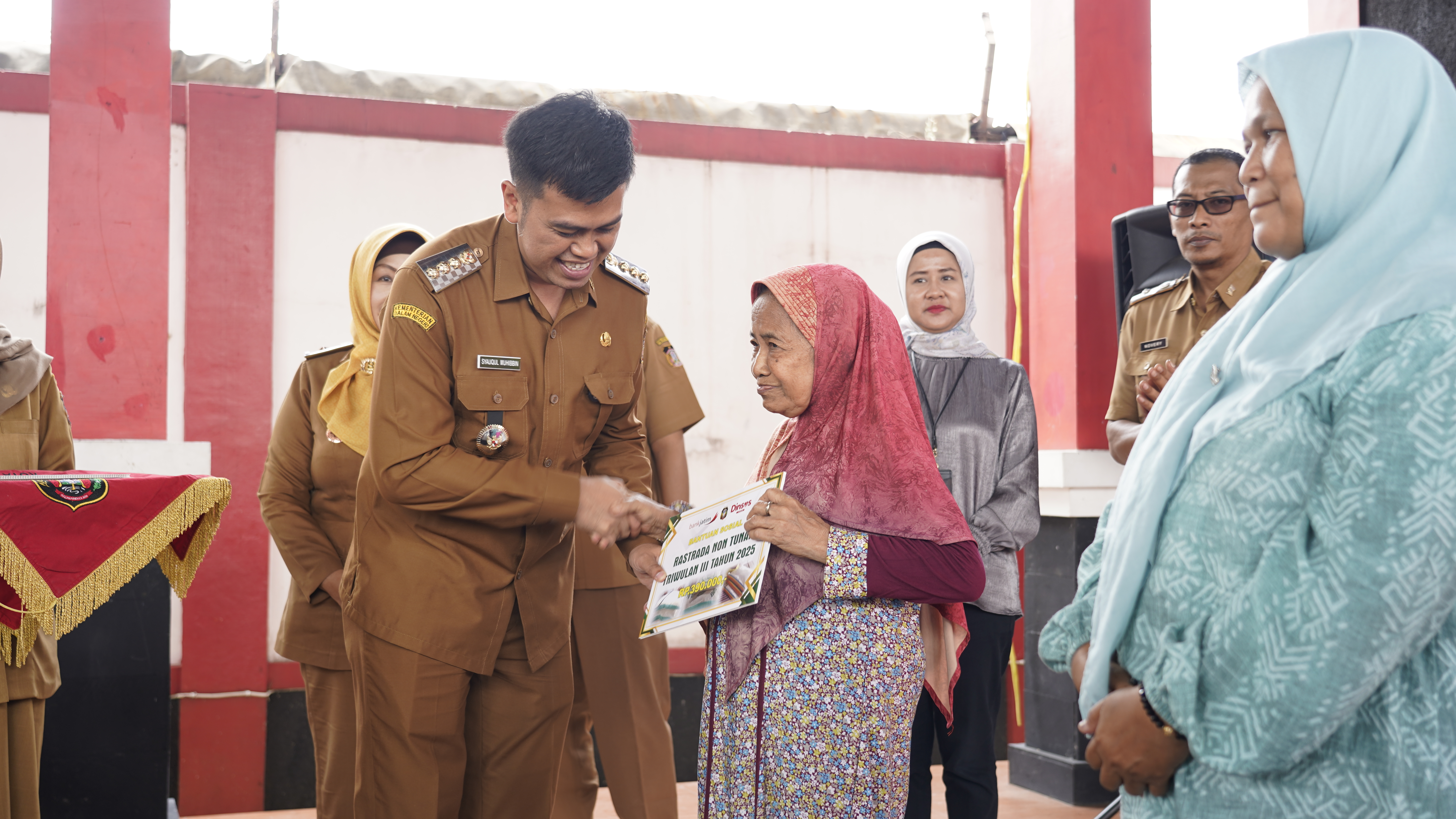 30 September 2025- Penyaluran RASTRADA NON TUNAI 3wulan Tahun 2025 (Kel.Rembang, Kel.Blitar, Kel.Kauman)