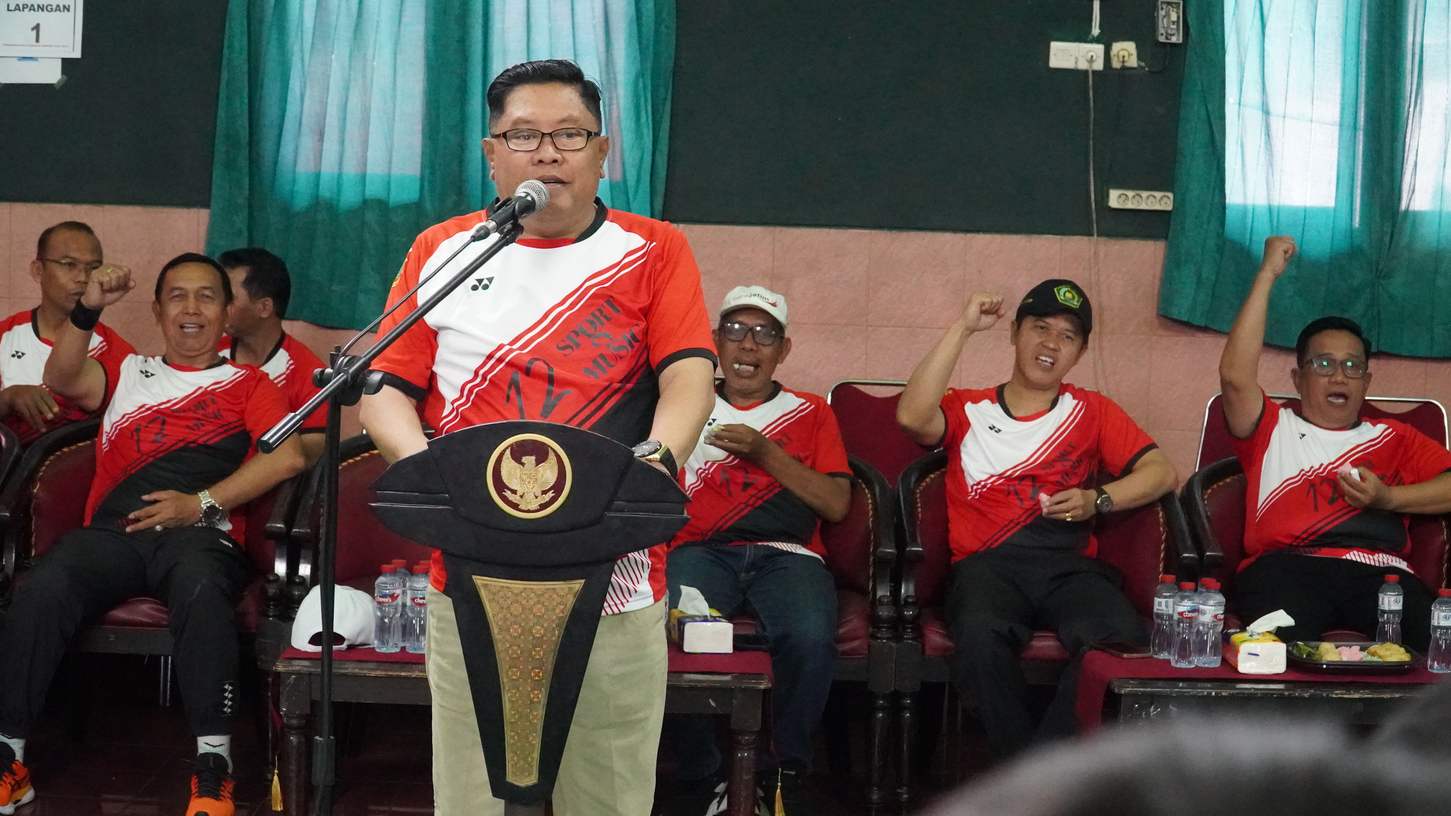 4 Januari 2025 - Pembukaan BADMINTON STUDENT LEAGUE 2025 di GOR MINARNI