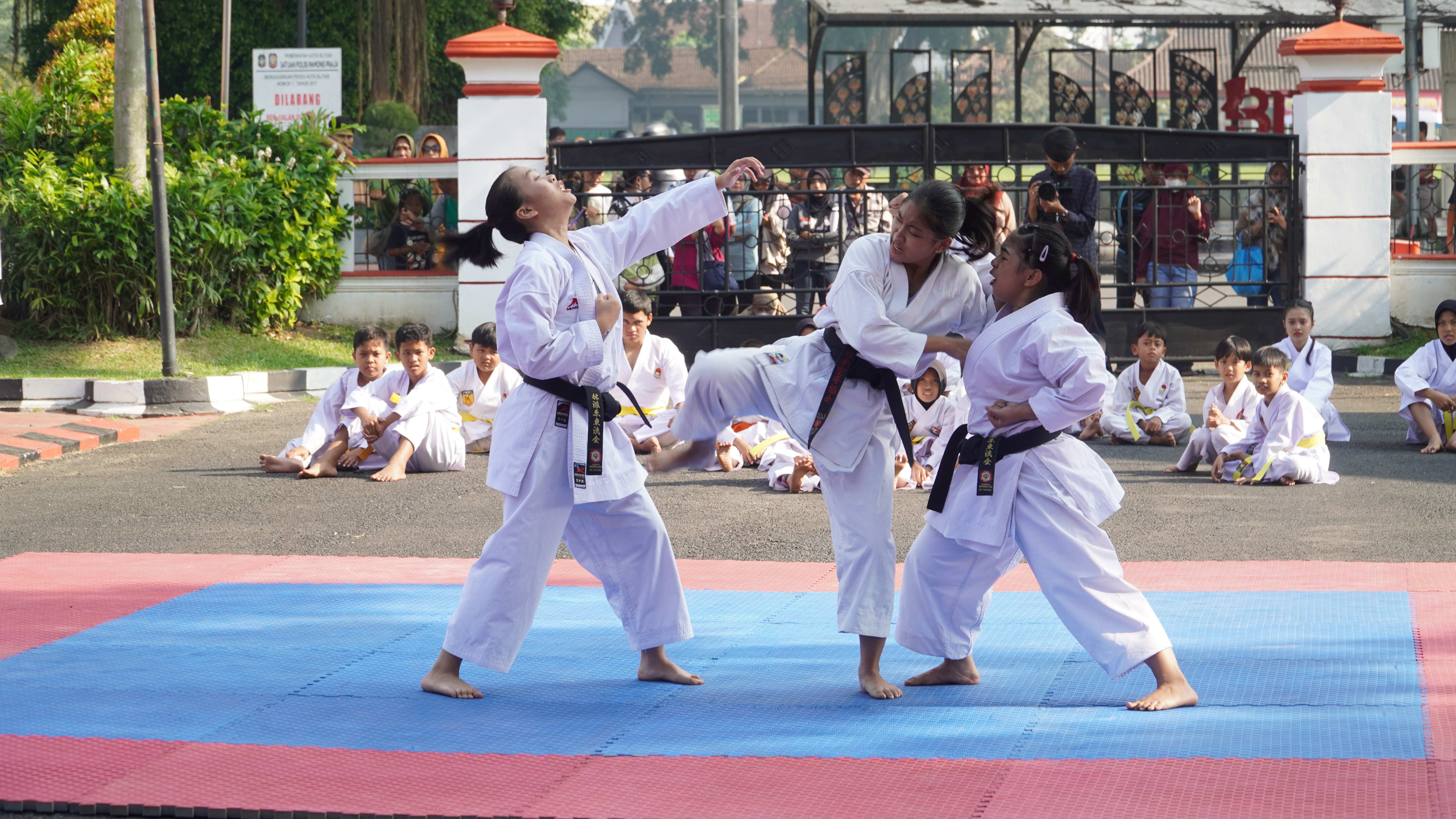 16 Februari 2025 - Apel Pembukaan GASHUKU Daerah Forki Kota Blitar Tahun 2025