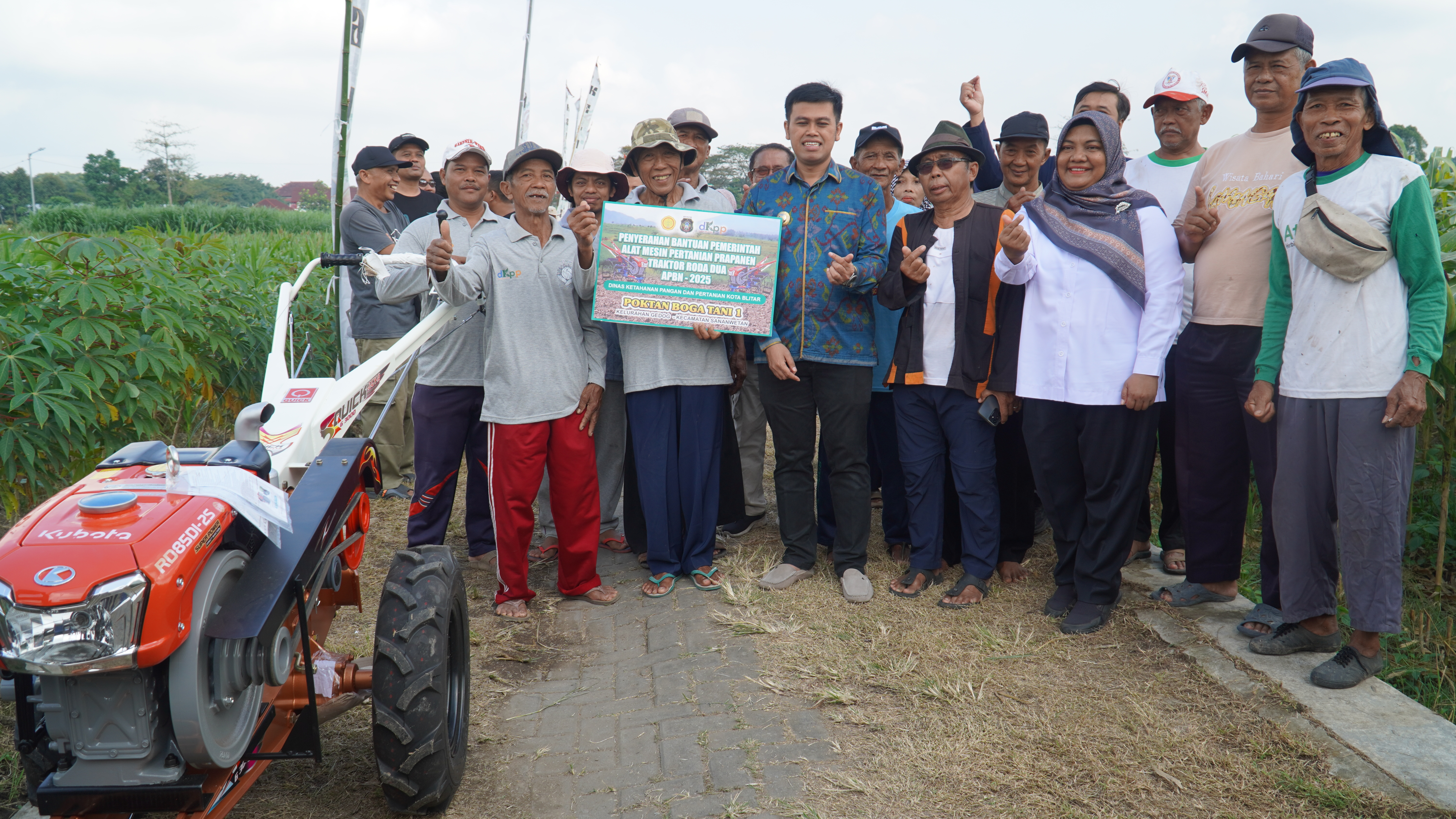 26 Juli-2025 Rembug Bolo Tani Bersama Mas Wali di Gubug Tani Poktan di Kelurahan Gedog