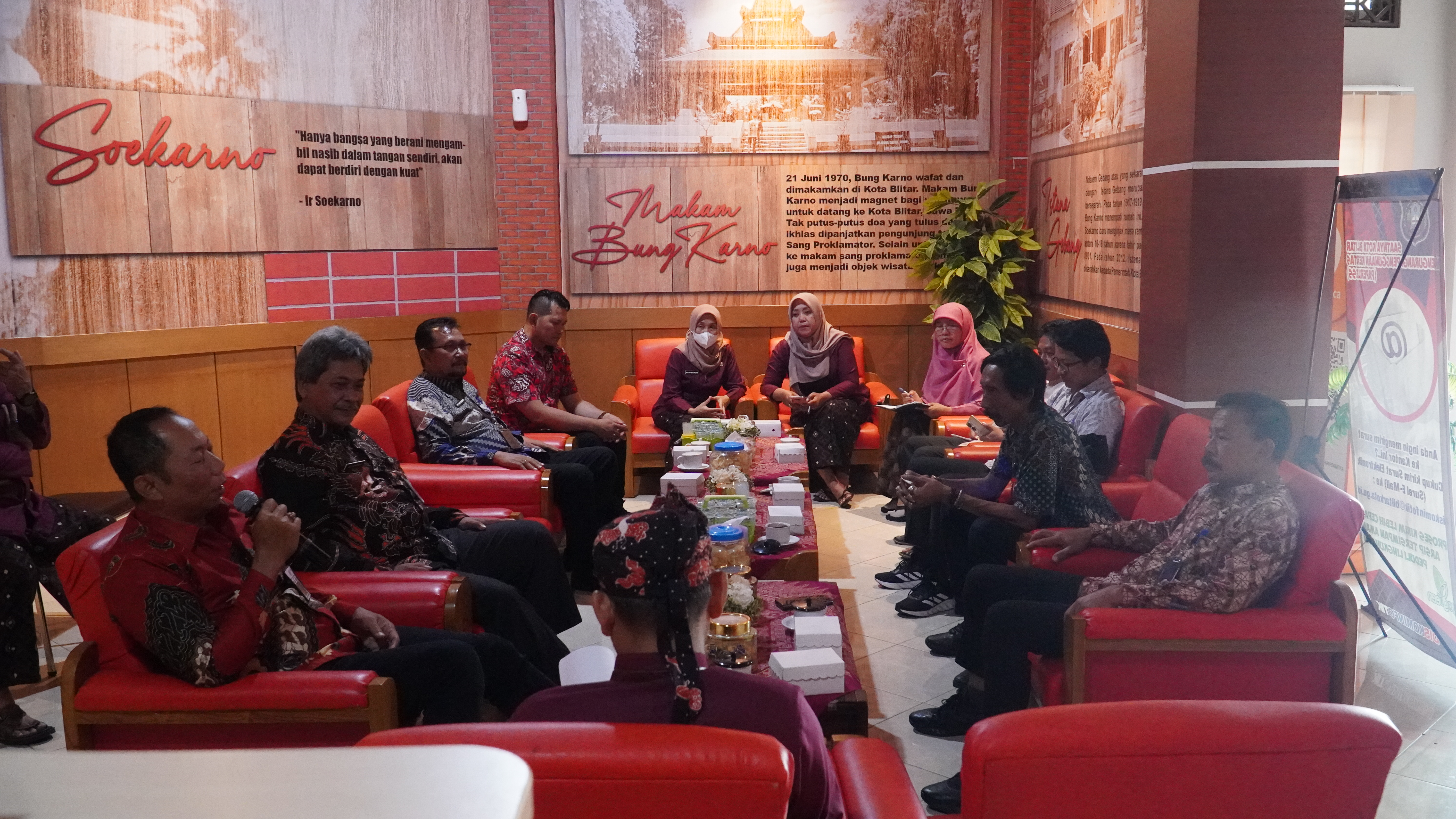 Kunjungan BKPSDM Prov JATIM
