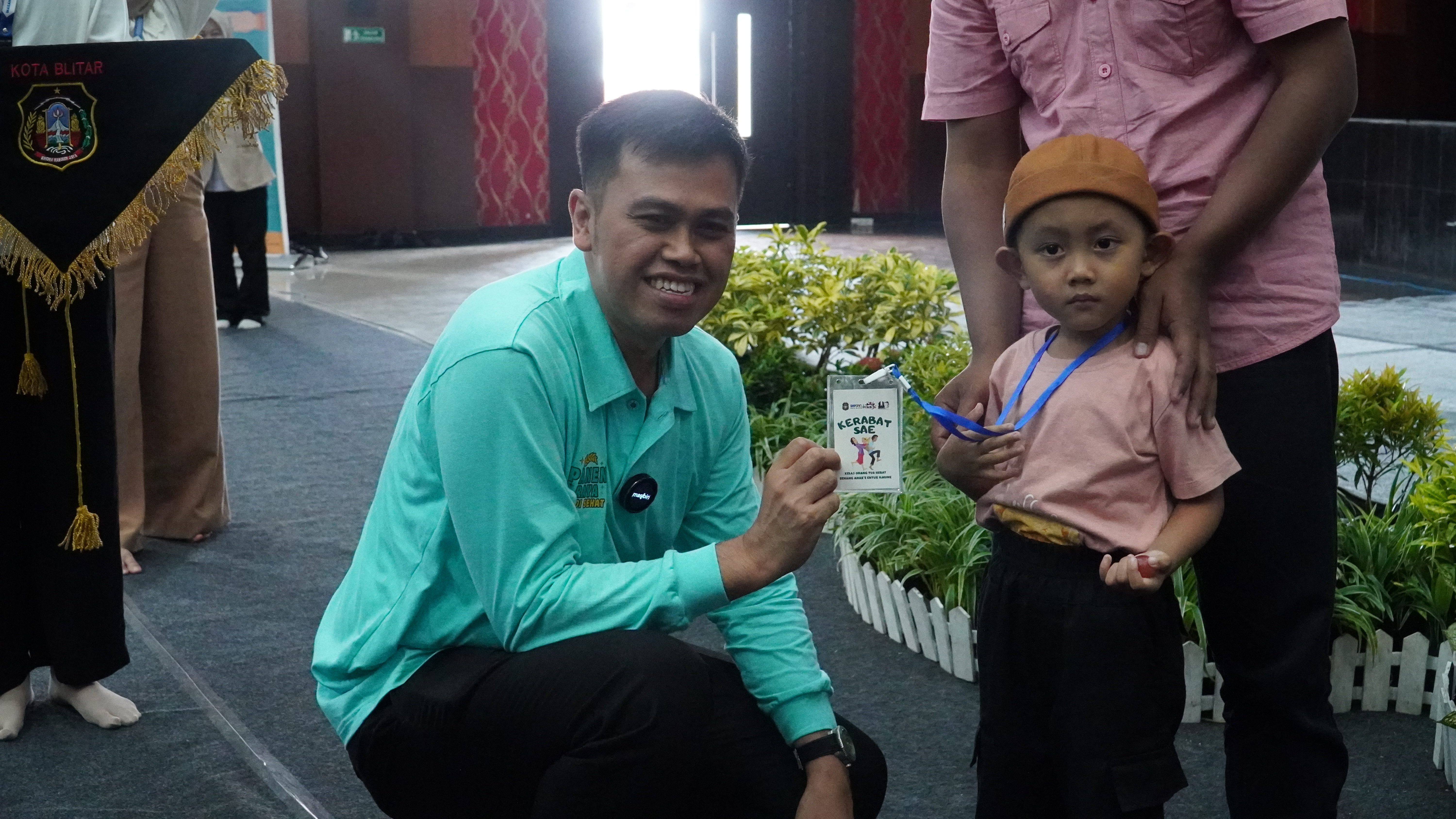 30 April 2025 - Launching KERABAT SAE (Kelas Orang Tua Hebat,Seneng Anak e Entuk Ilmune) di Gedung Kesenian Aryo Blitar