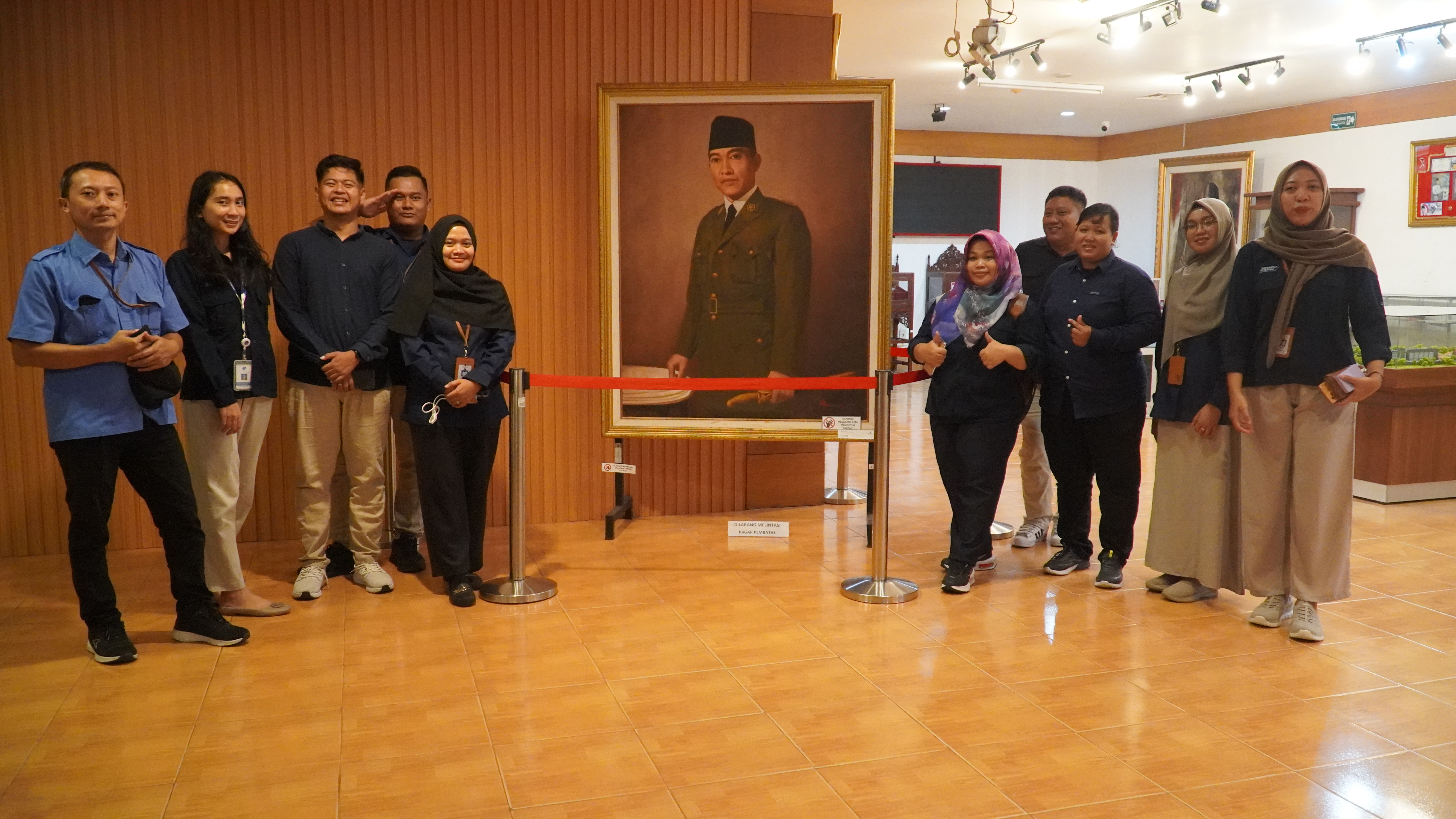 7 Mei 2025 - Kunjungan Ziarah Narasumber KOMDIGI BPSDM di MBK &amp;amp; PERPUSNAS BK