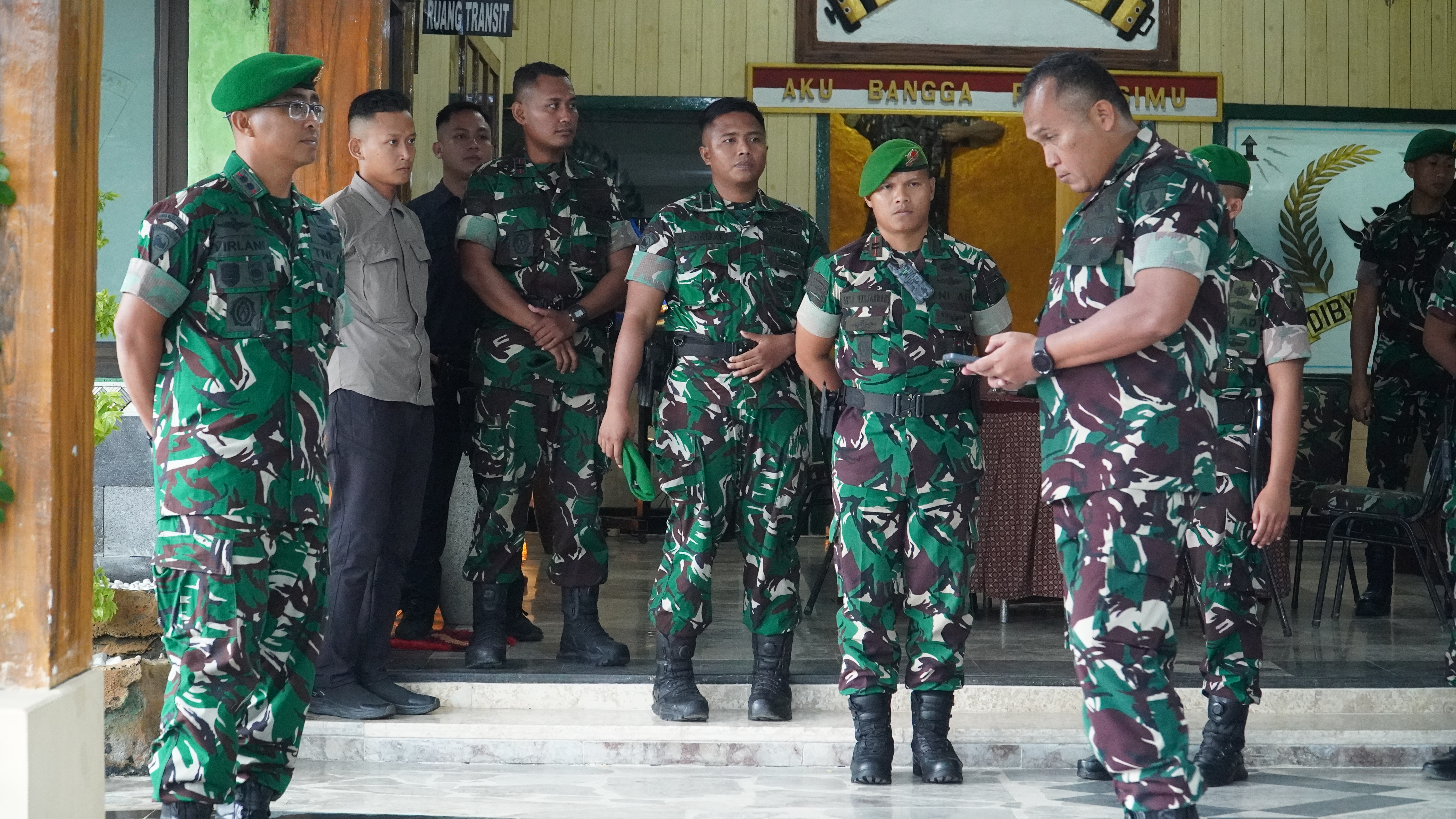 7 Mei 2025 - Kunker DANREM 081 DSJ ke Asrama Yonif 511 DY