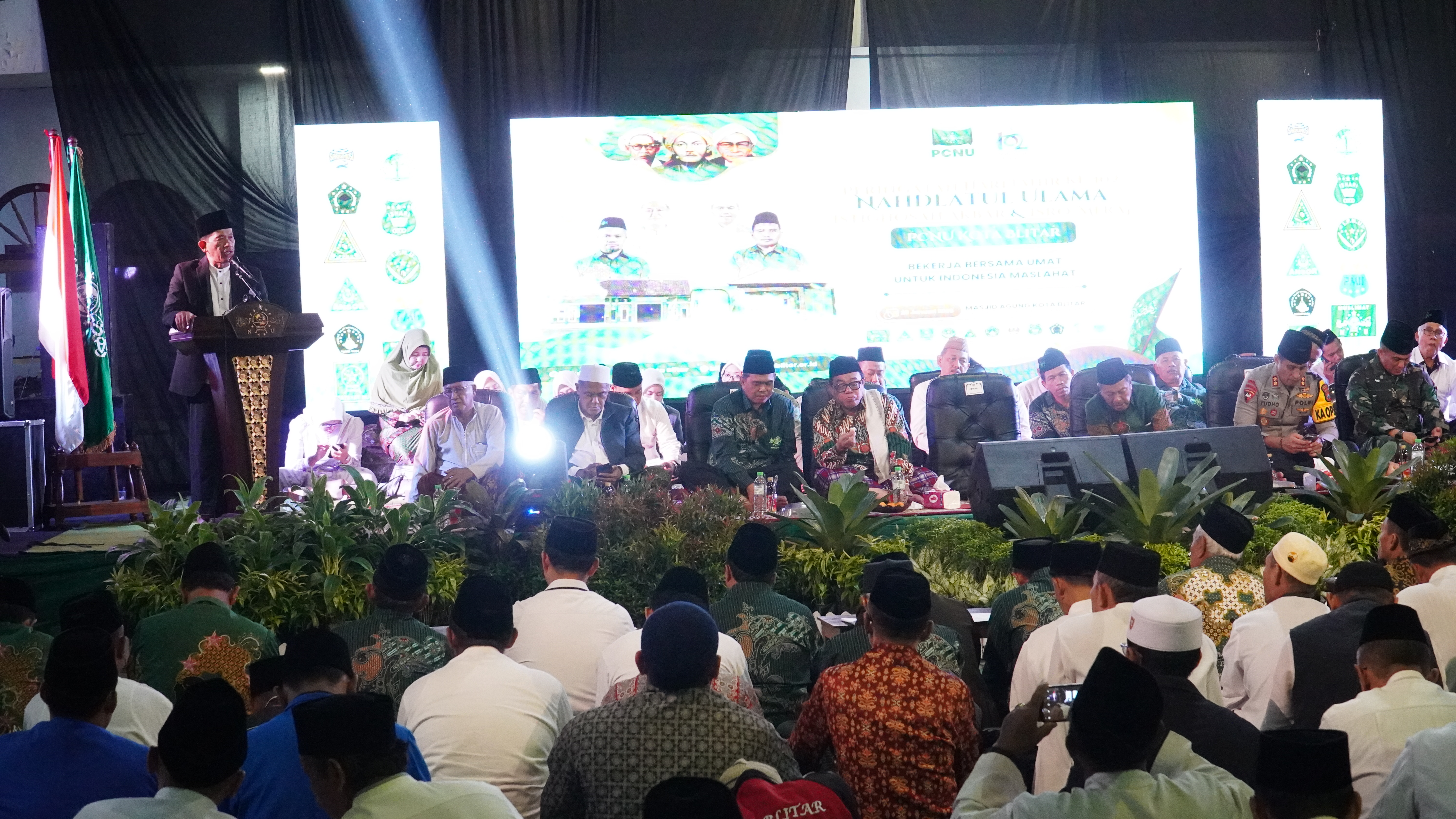28 Januari 2025 - Resepsi HARLAH NU PCNU Kota Blitar di Masjid Agung