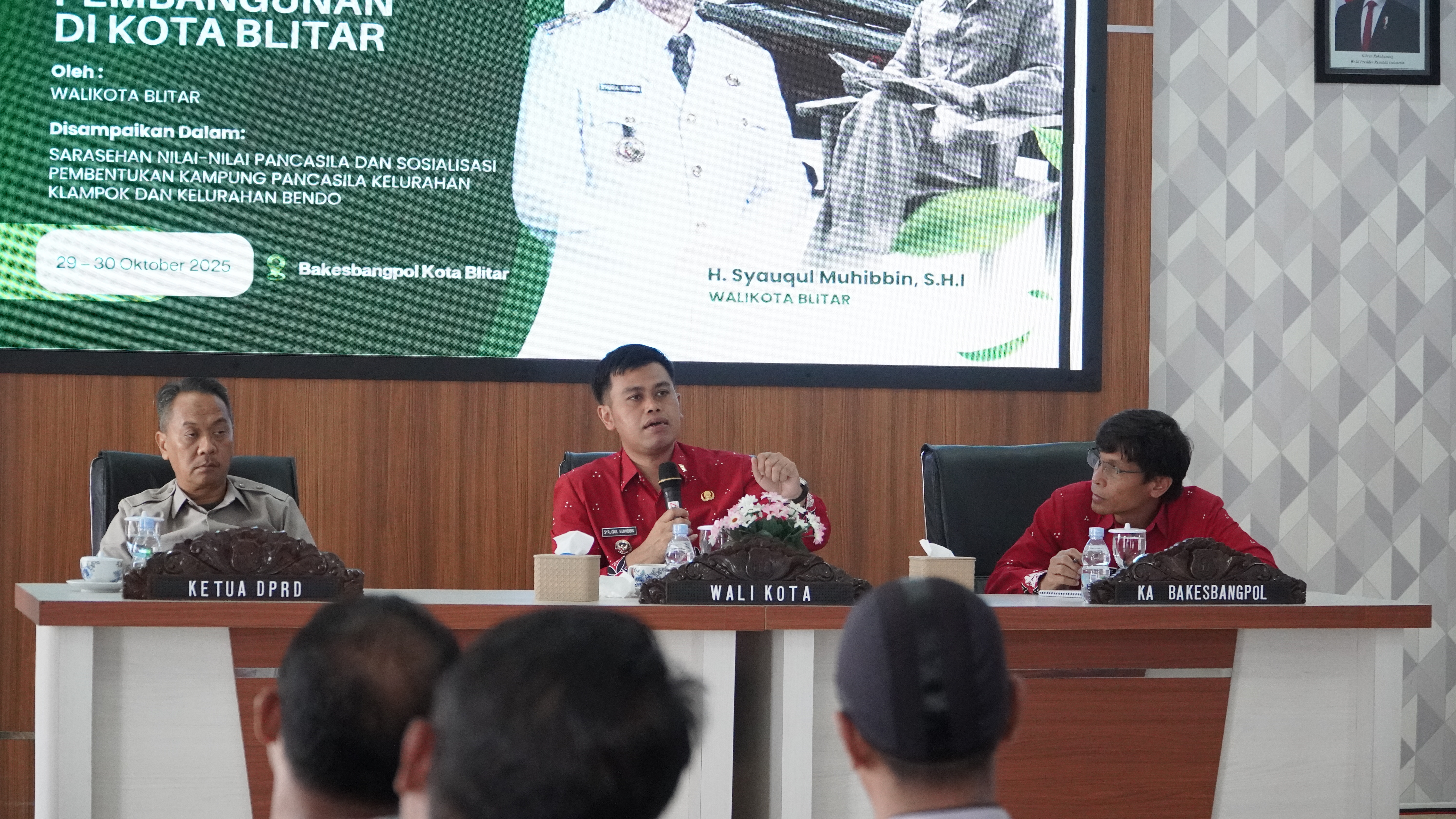 30 Oktober 2025 - Sarasehan Nilai nilai Pancasila pada Tokoh Masyarakat Kelurahan BENDO