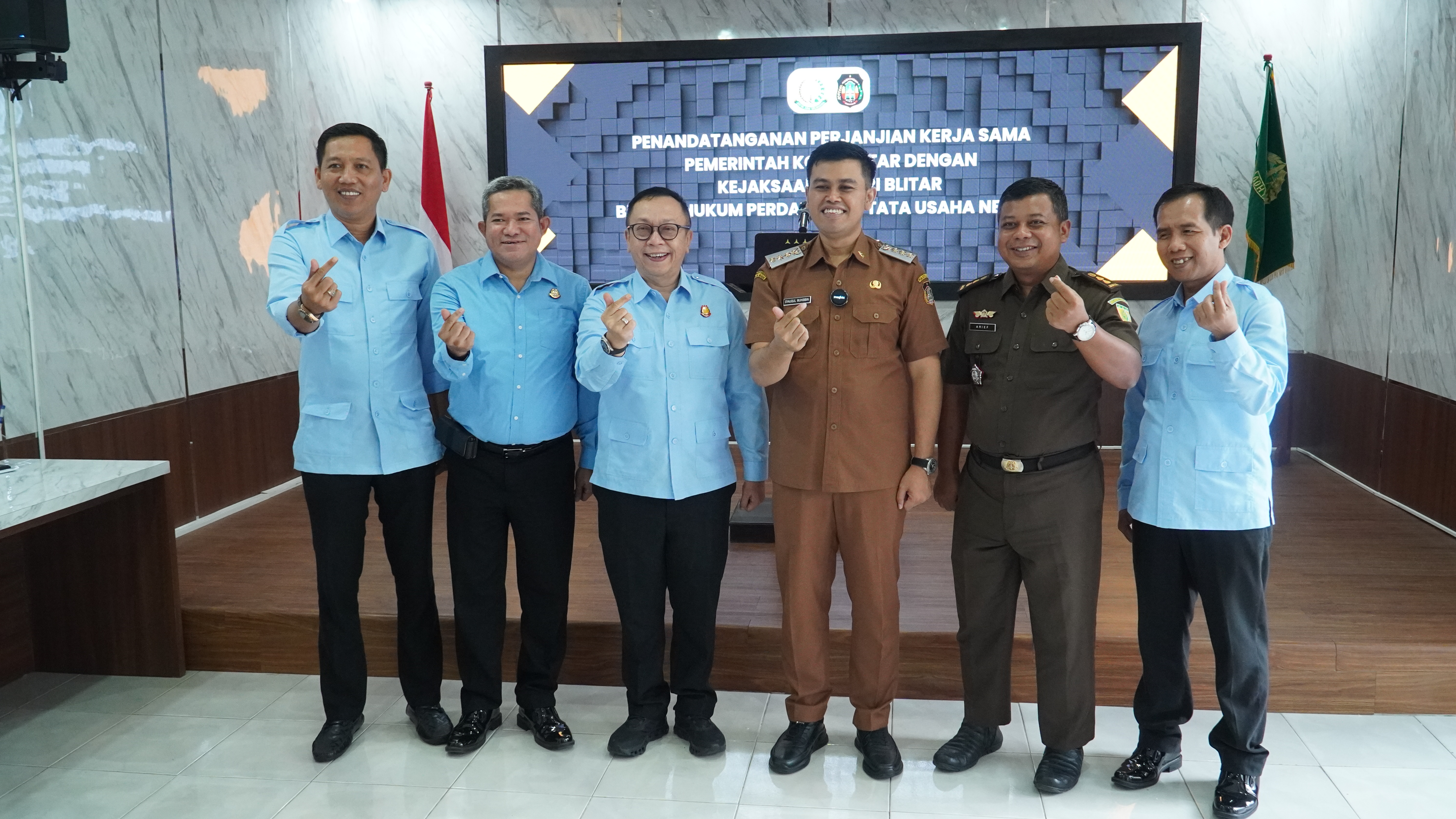 6 Mei 2025 - MOU &amp;amp; Perjanjian Kerja Sama antara Pemkot Blitar &amp;amp; Kejaksaan Negeri Blitar
