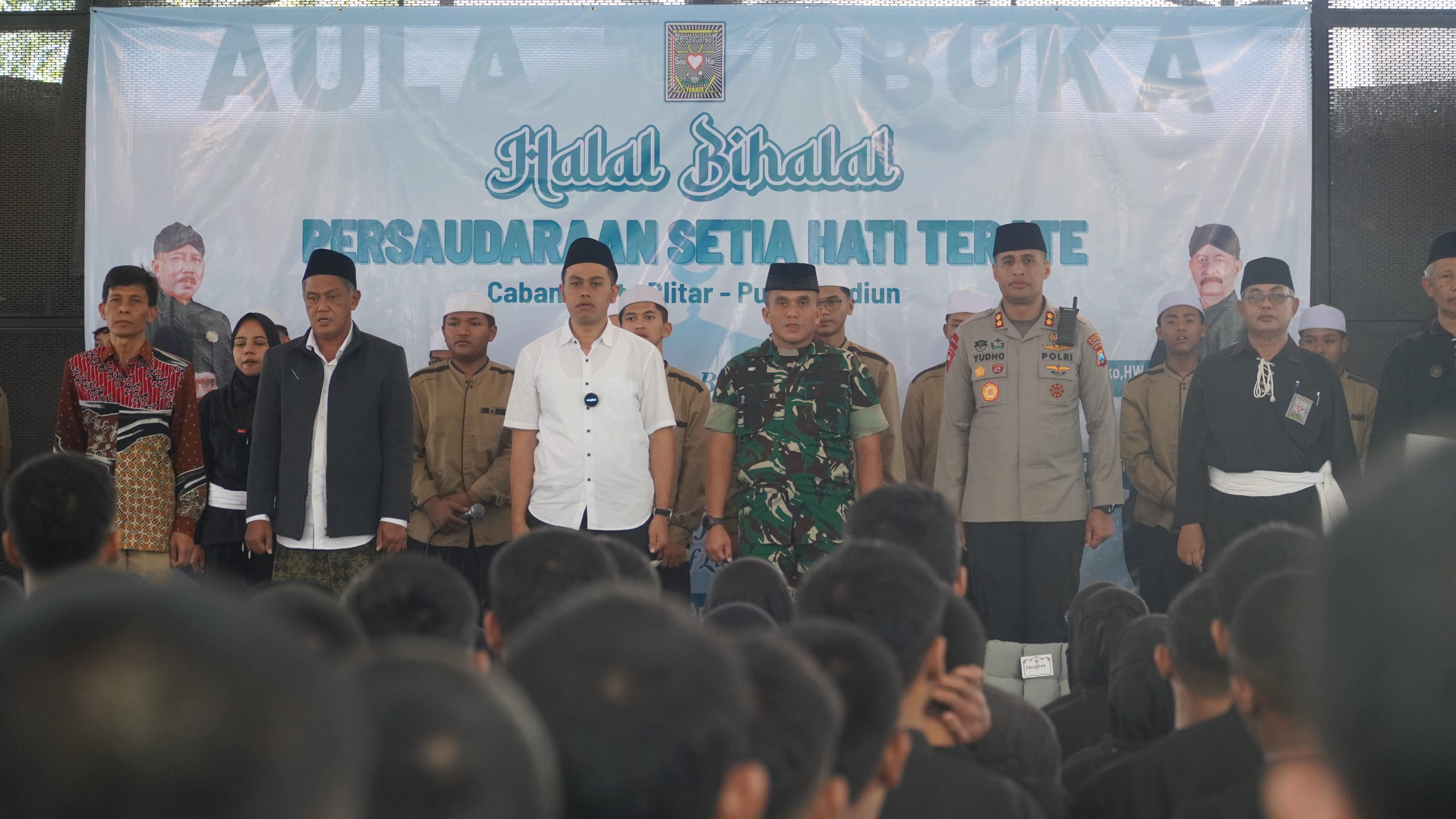 13 April 2025 - Halal Bihalal PSHT Cabang Kota Blitar di Aula SMKN 1