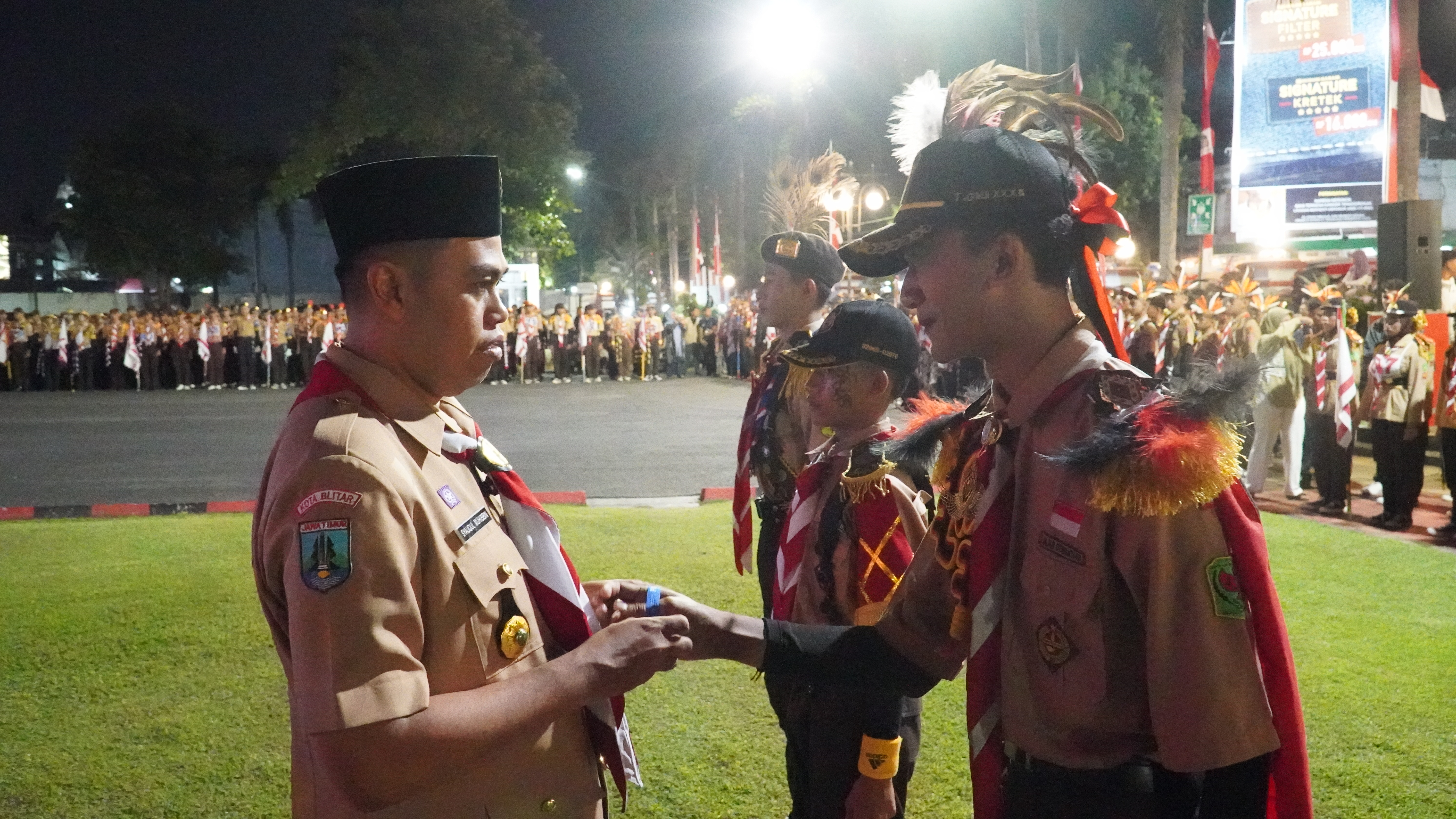 1 Agustus 2025-Pemberangkatan Kirab Pandu Praja Patria KE-XIX Tahun 2025 se-Blitar Raya Open