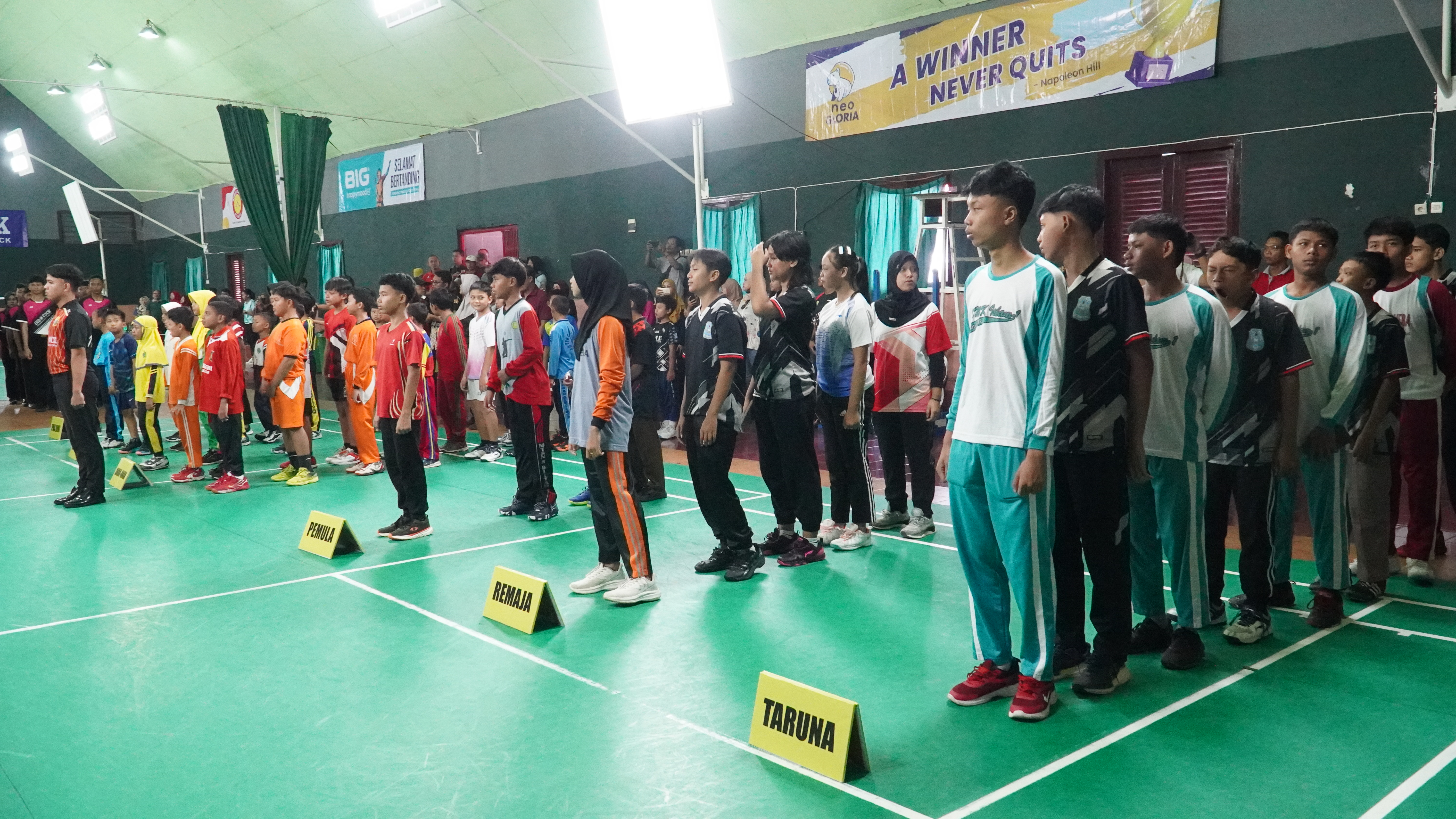 4 Januari 2025 - Pembukaan BADMINTON STUDENT LEAGUE 2025 di GOR MINARNI