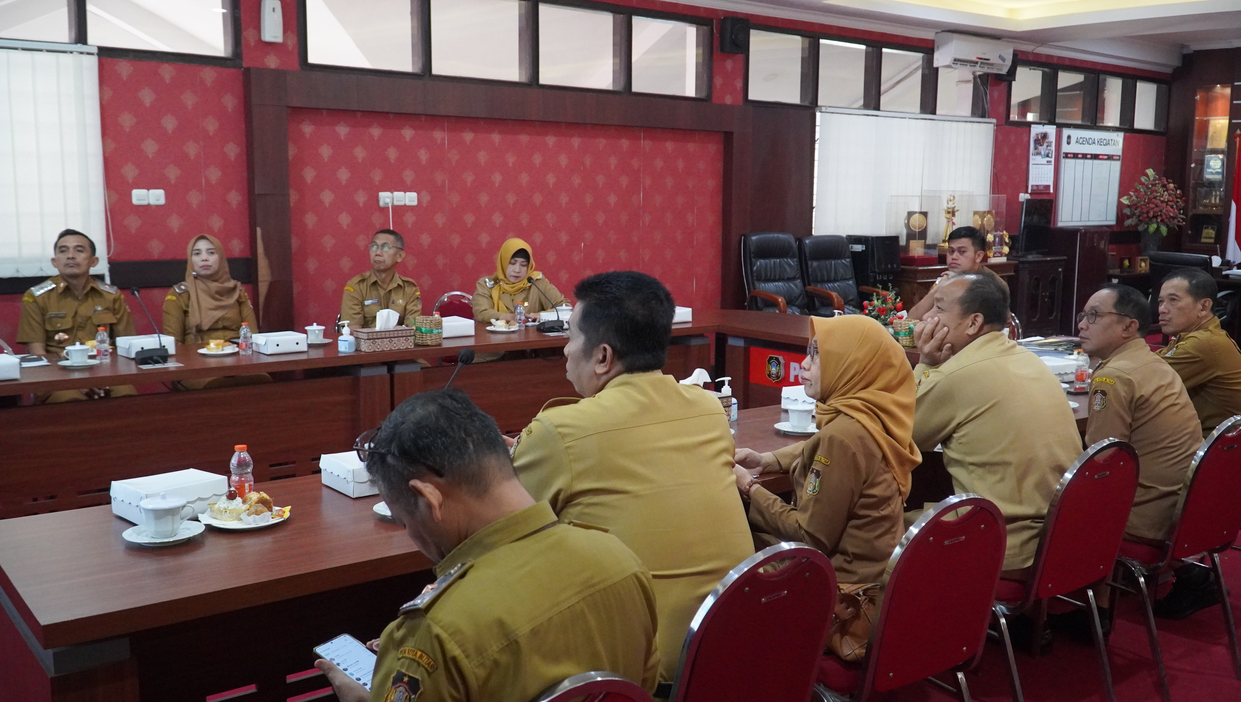8 September 2025-Rakor Pengendalian Inflasi bersama Mendagri via Zoom