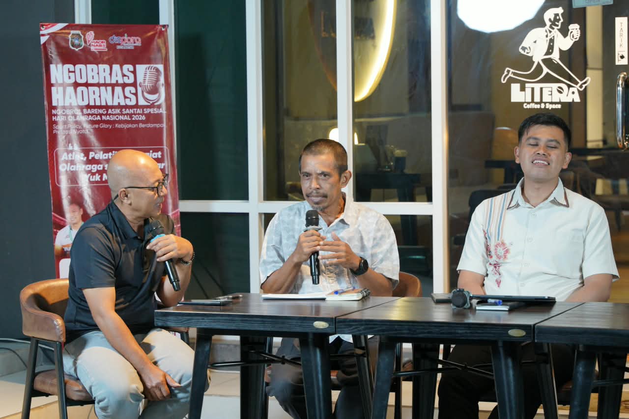 11 jum;at Ngobras HAORNAS 2026 di Litera Coffe and Space Dispursip