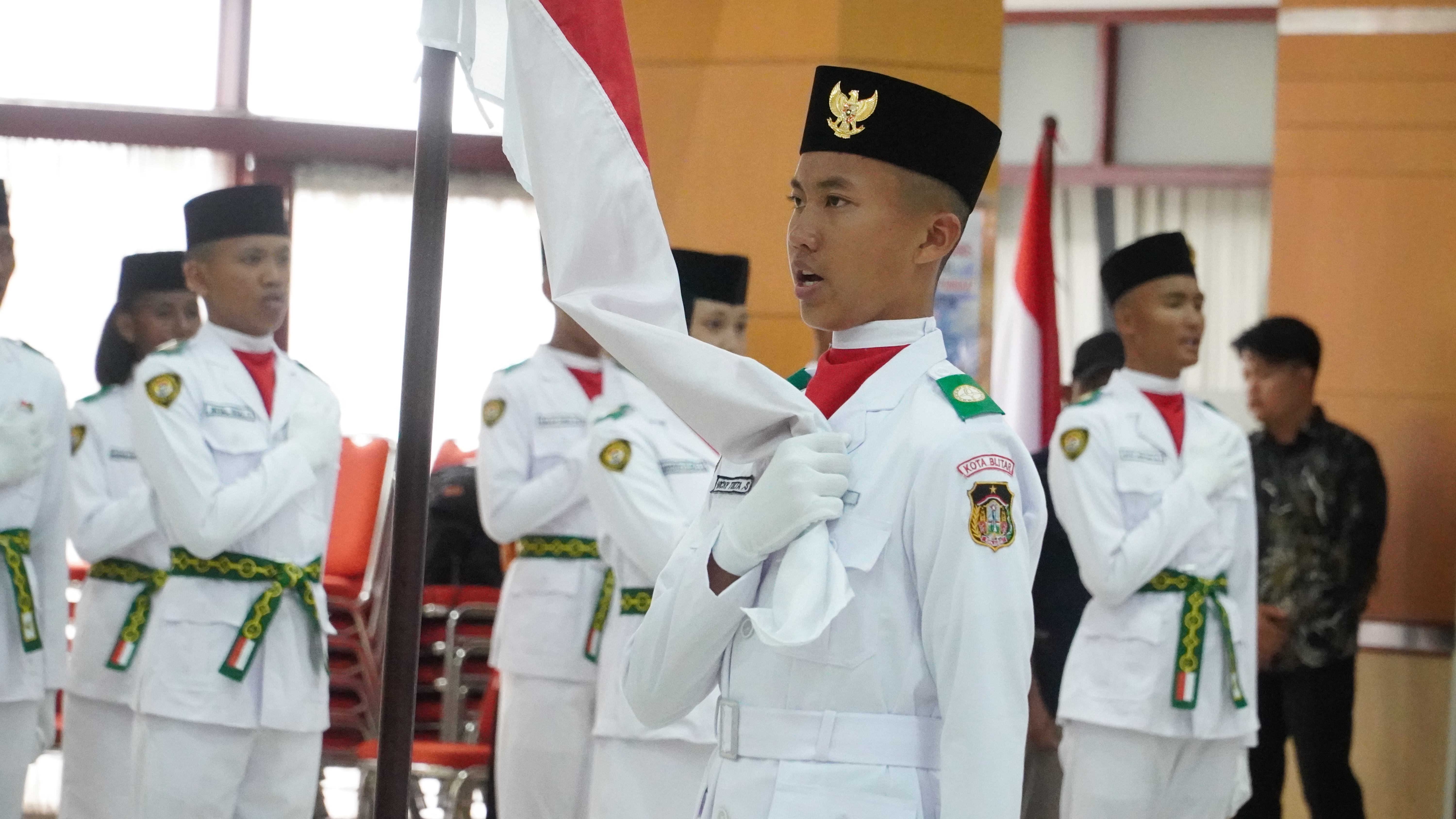 15 Agustus Pengukuhan PASKIBRAKA KOTA BLITAR Tahun 2025