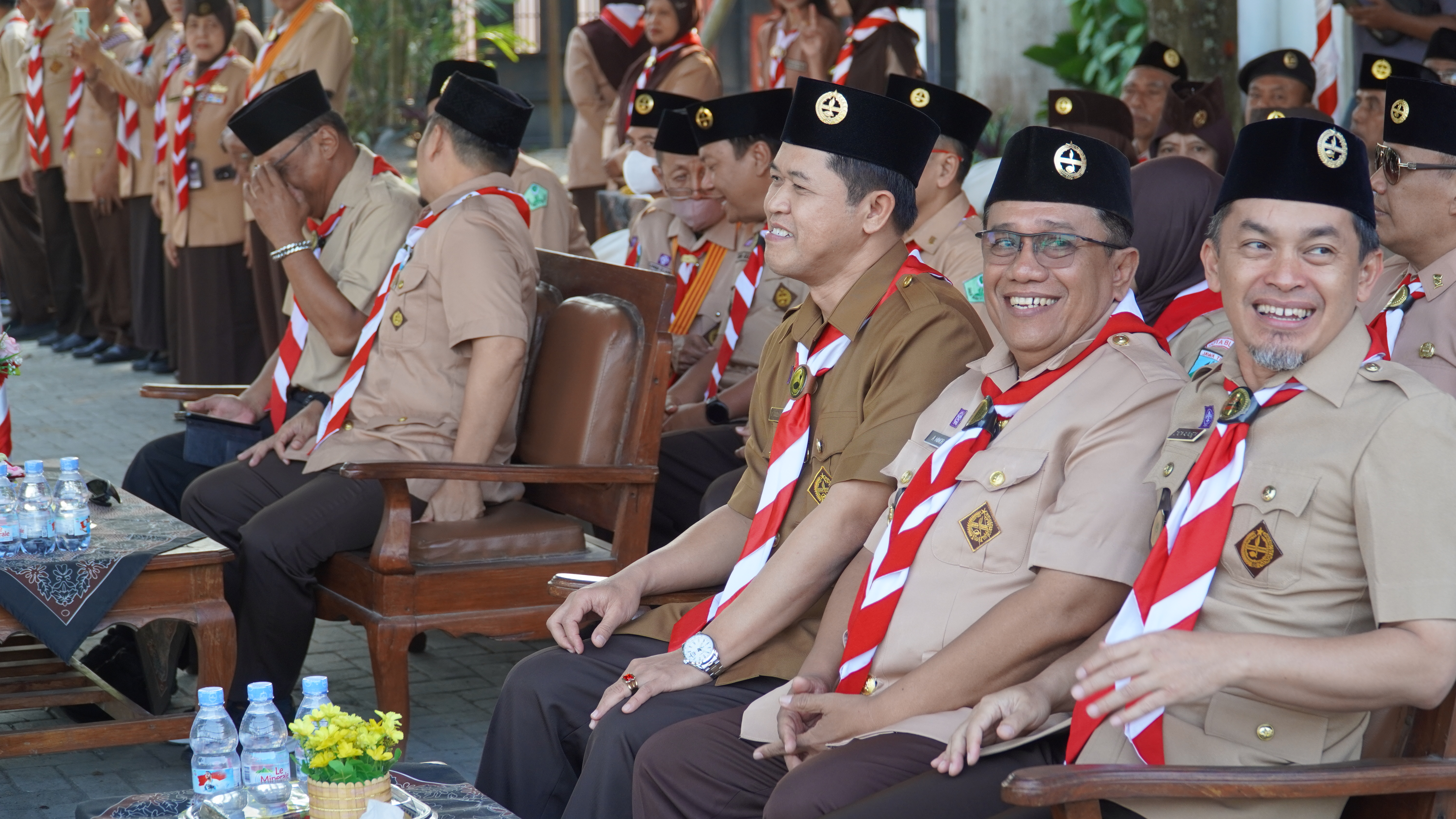 14 Agustus Apel Hari Pramuka KE-64 Tahun 2025 di KwarcabGerakan Pramuka Kota Blitar