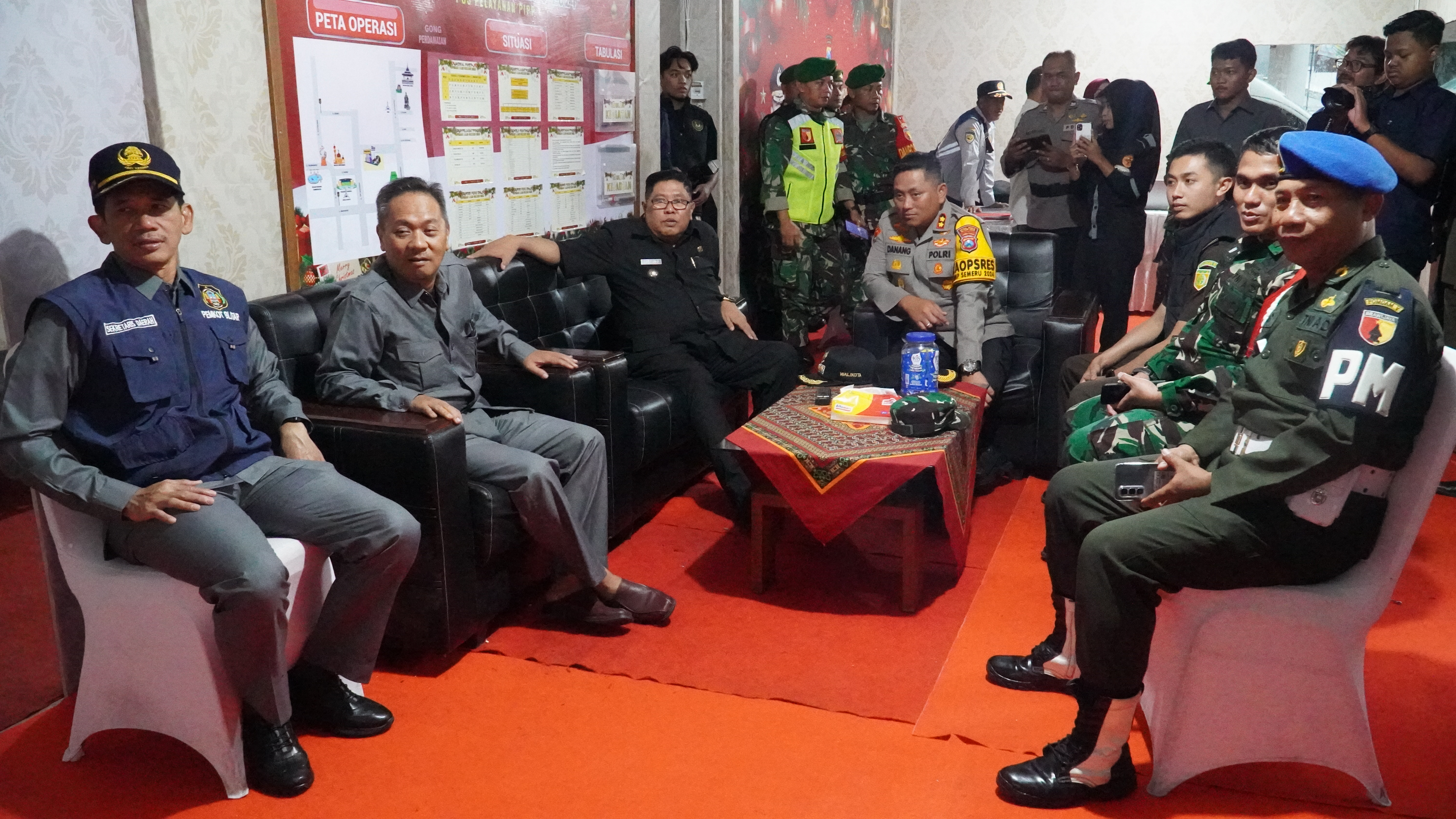31 Desember 2024 - Monitoring Posko Perayaan Malam Tahun Baru 2025 di POS PIPP, TERMINAL, POS TAMAN PECUT