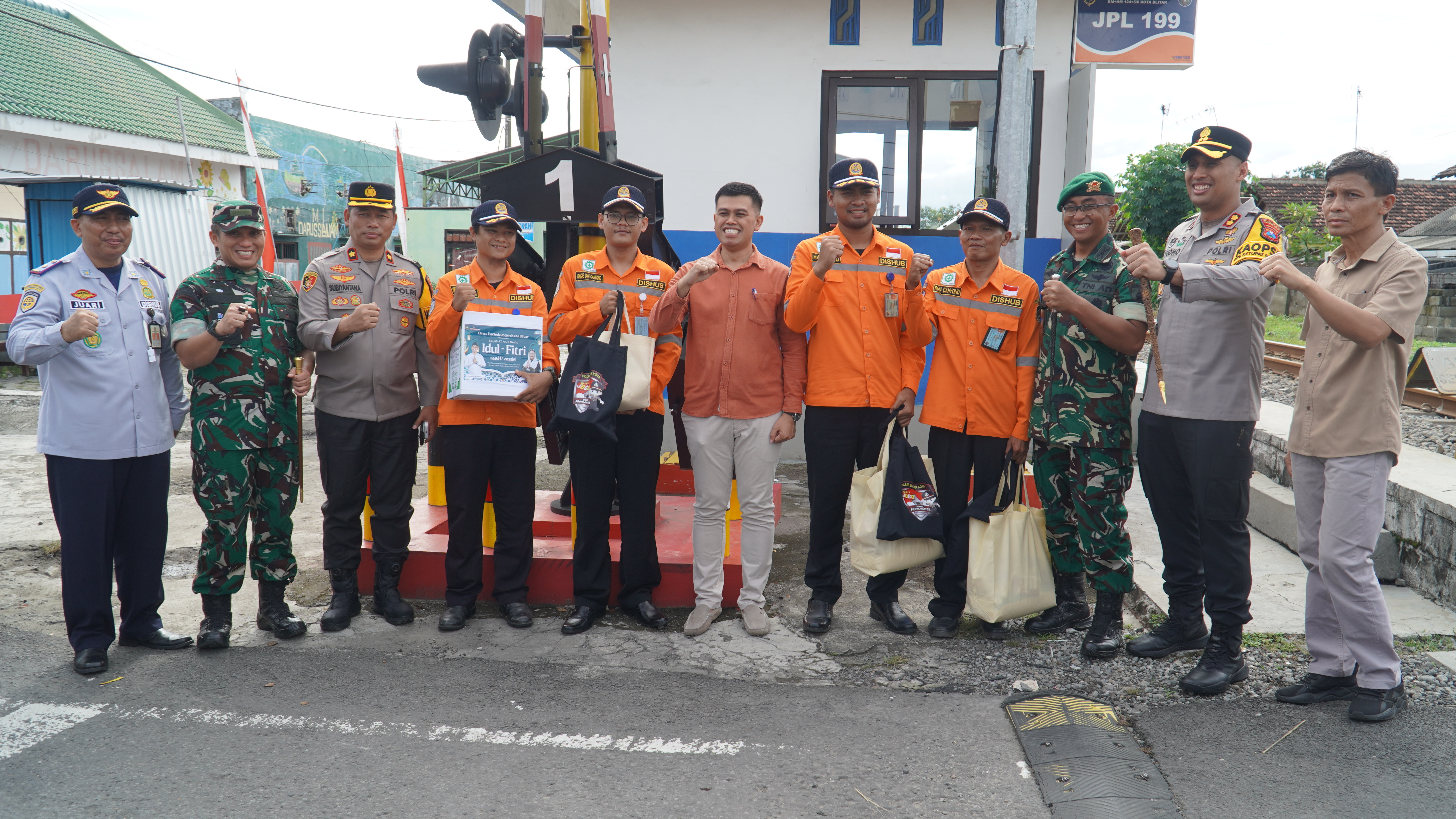 29 Maret 2025 - Monitoring Kesiapsiagaan POS PERLINTASAN KERETA API ( Ngegong, jl.Nias, jl.lekso (utara Shuhada Haji)