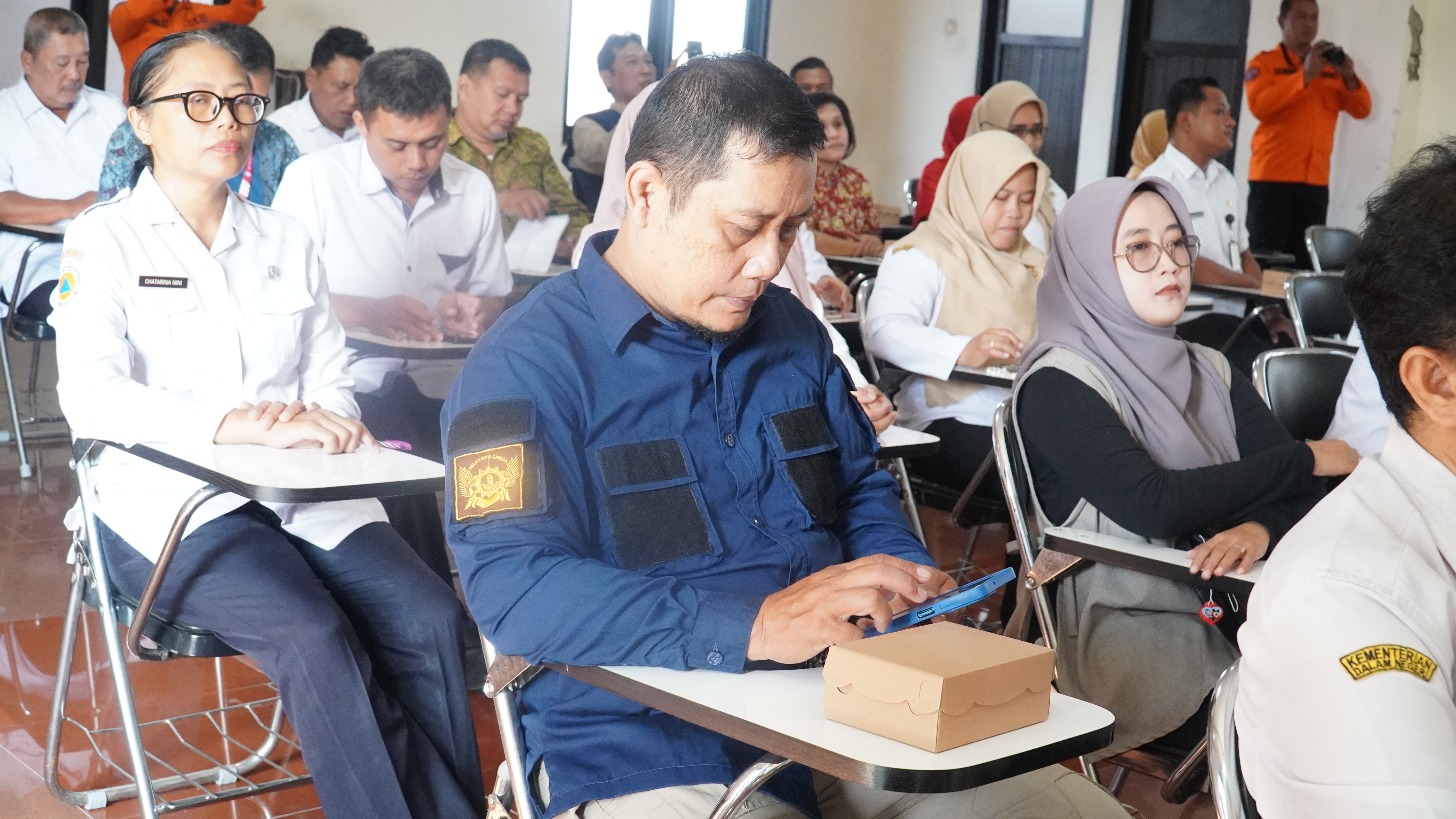 4 Juni 2025 - Penandatanganan PKS Penanganan Trauma Psikologis Pasca Bencana di Aula Kantor BPBD
