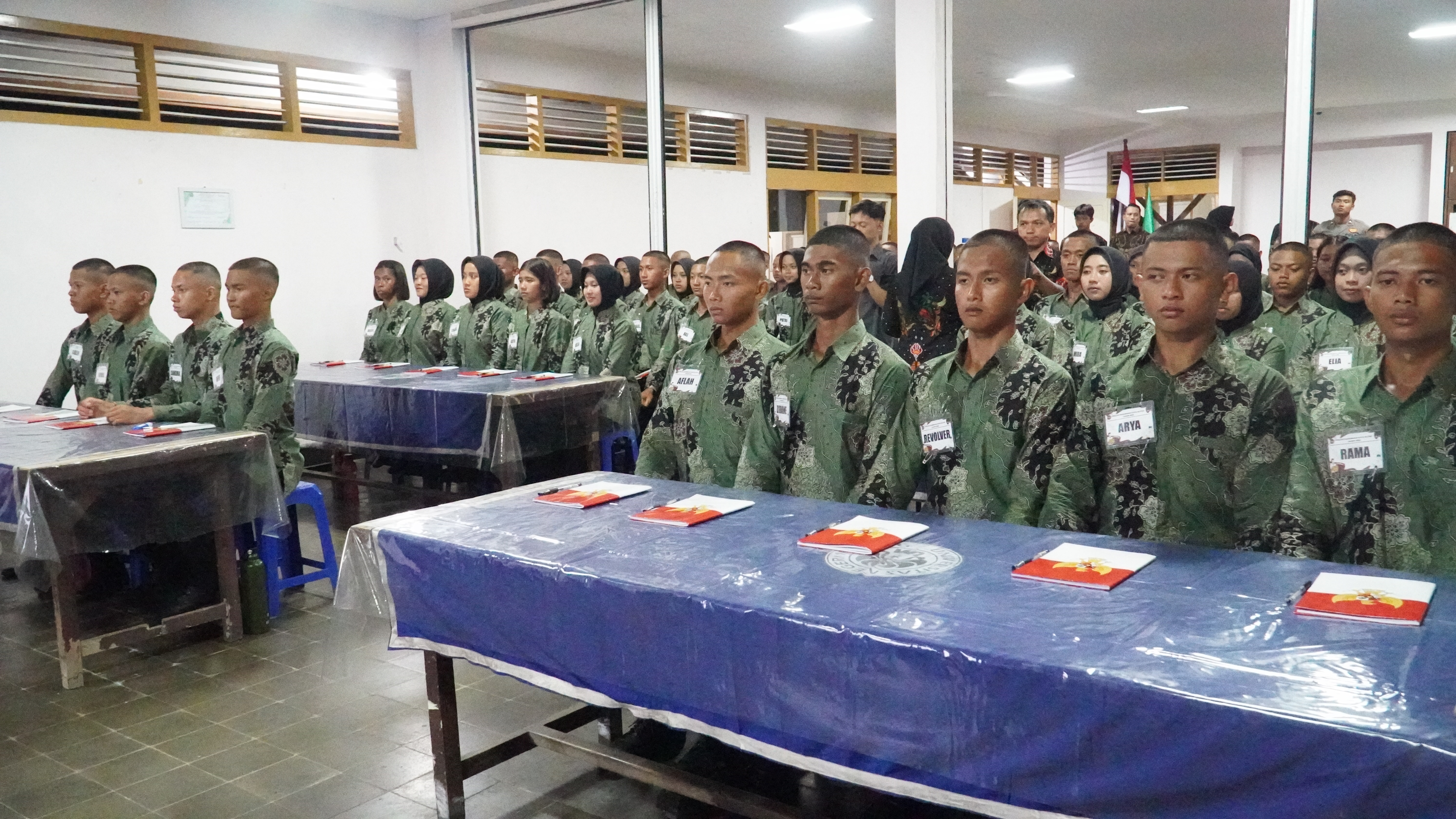 12 Agustus Pengarahan Wali Kota kpd Calon Paskibraka Kota Blitar Tahun 2025