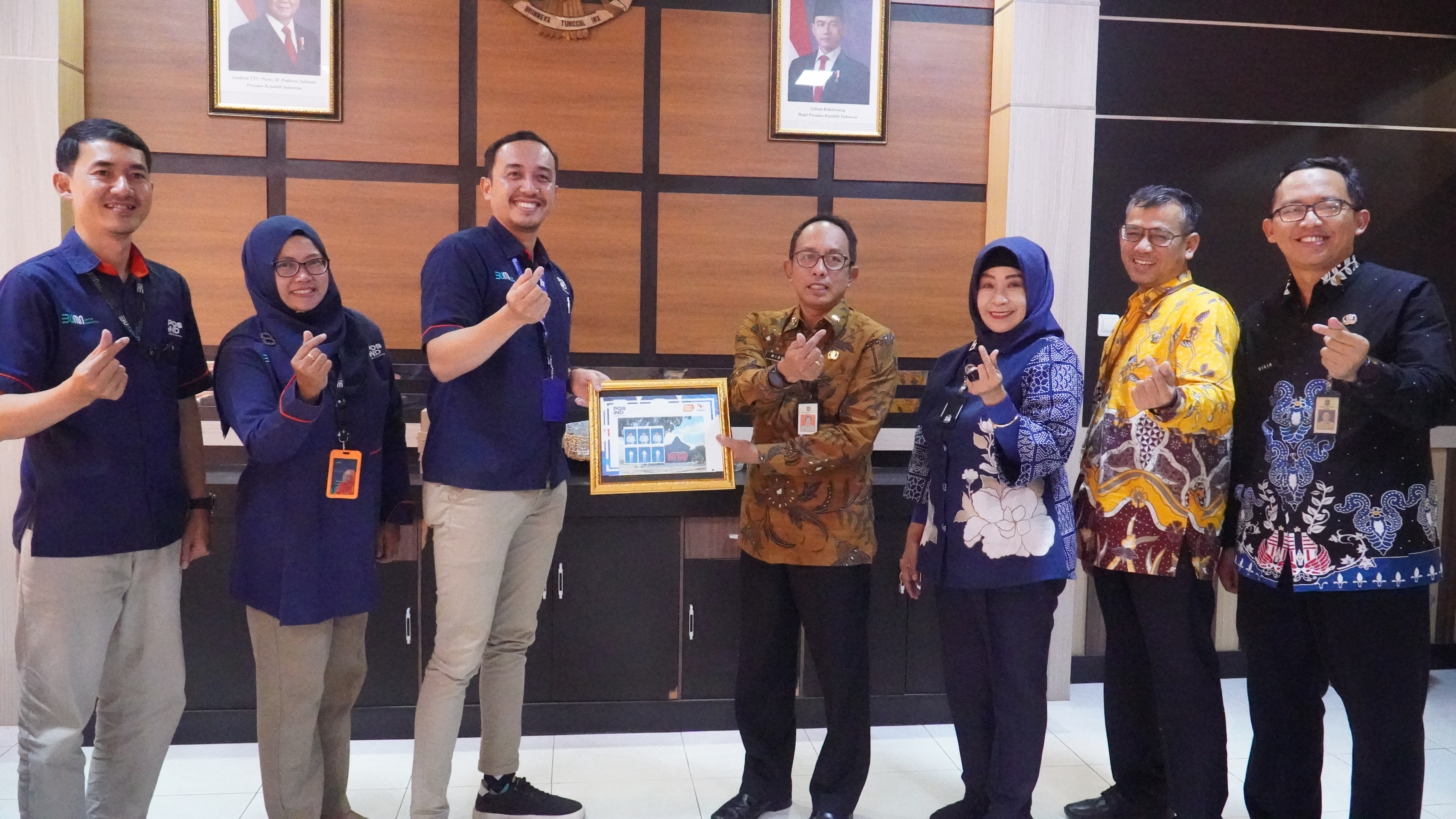 21 Mei 2025 - Audensi PT POS Indonesia KC Kota Blitar di Ruang Rapat Lt 2 BPKAD