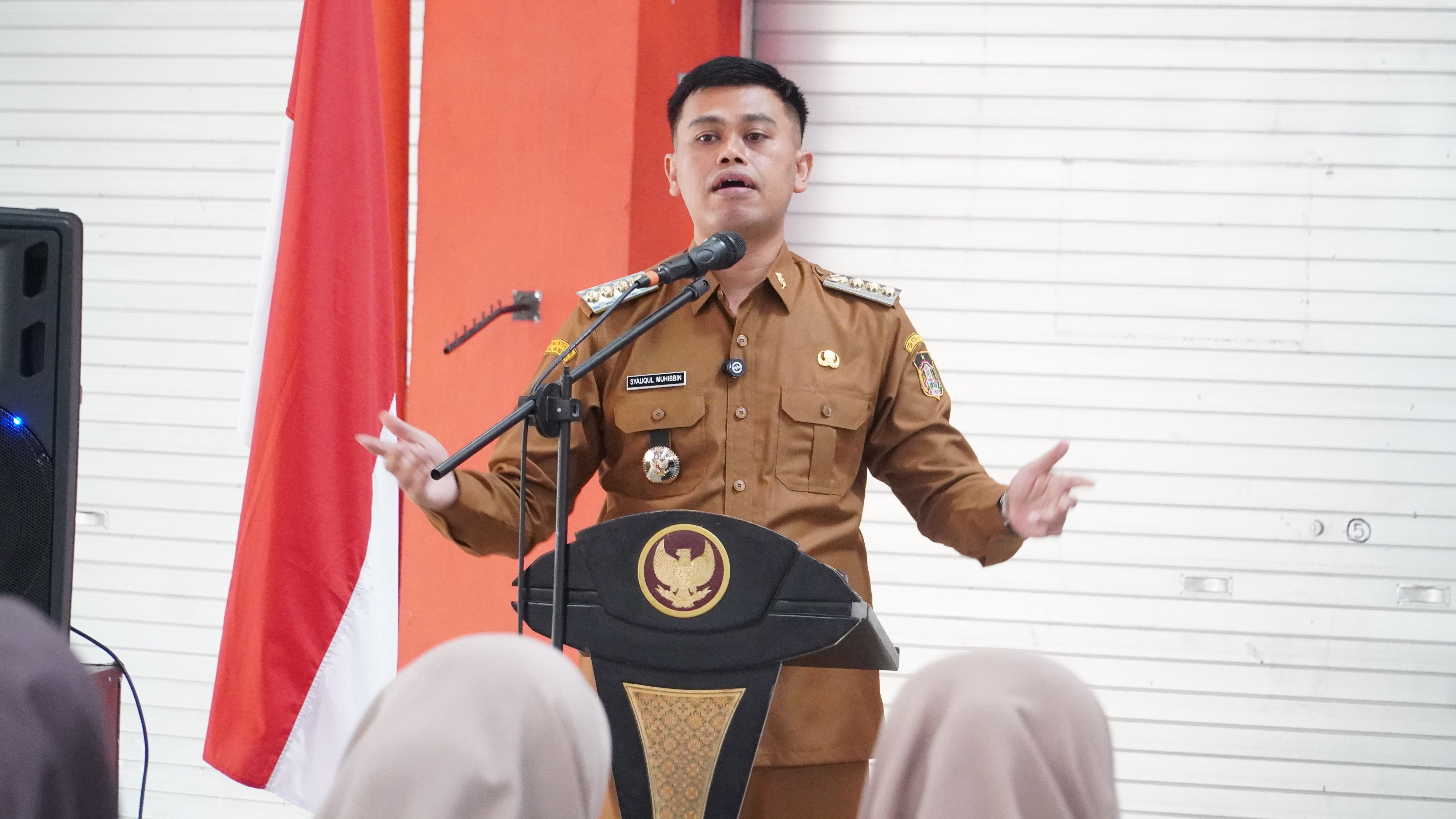 19 Agustus 2025-Sosialisasi Kepada Pelaku Usaha di lantai 2 Pasar Legi