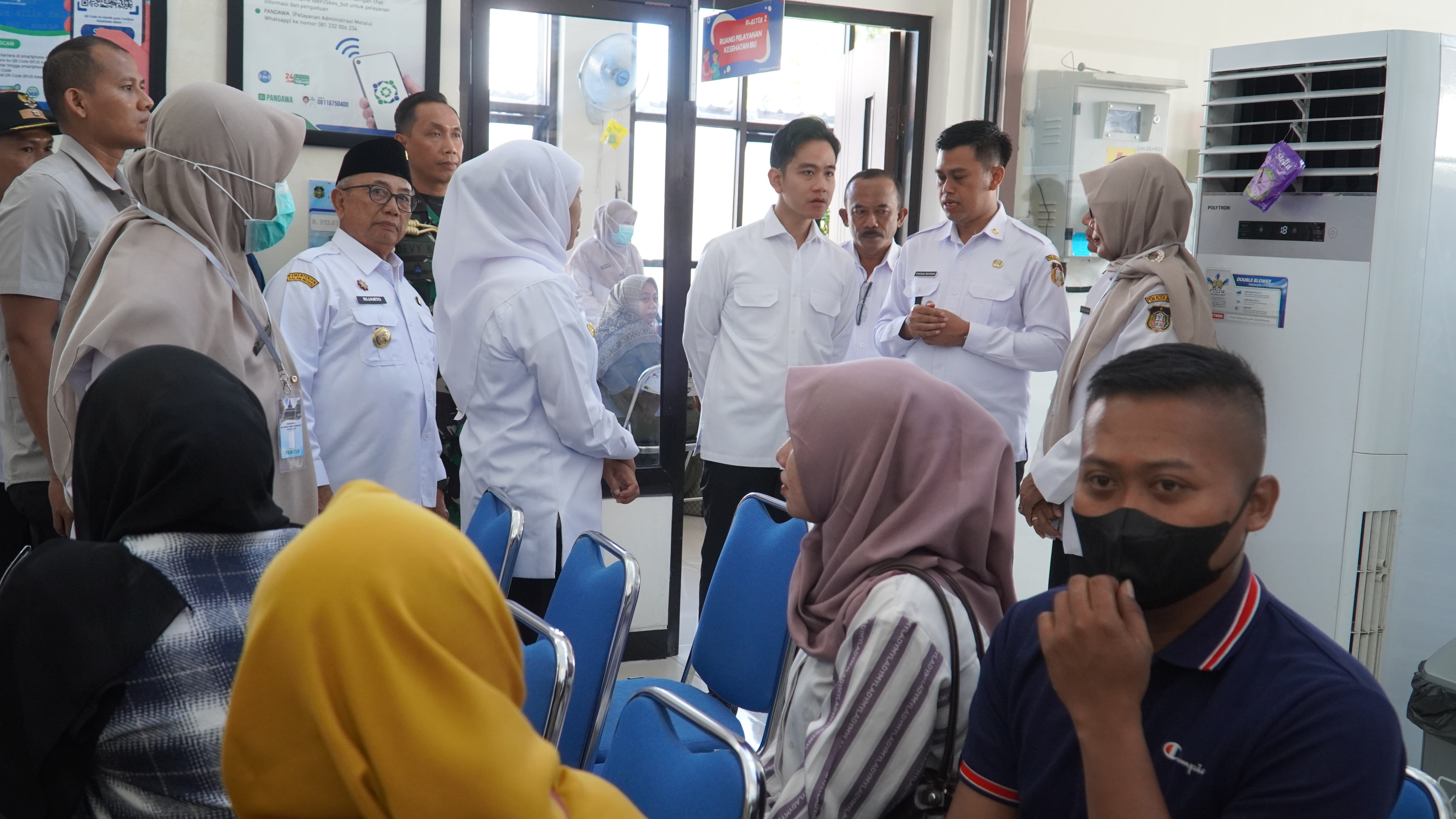 18 Juni 2025 - Peninjauan CEK KESEHATAN GRATIS oleh WAPRES RI di Puskesmas Sukorejo