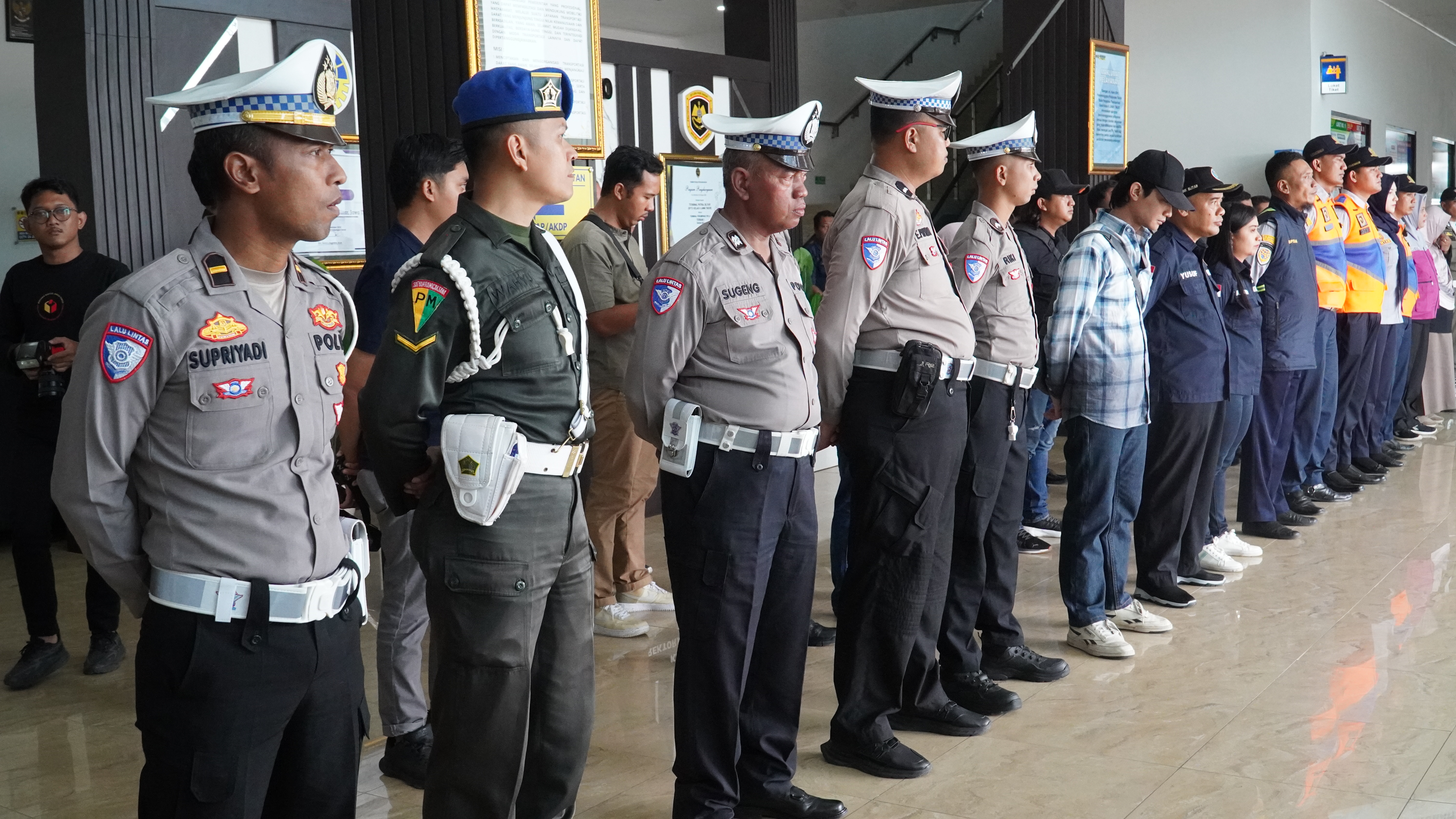 20 Desember 2024 - Peninjauan Tes Urien bagi Awak Kendaraan Angkutan Umum di TerminalType -A PATRIA Kota Blitar