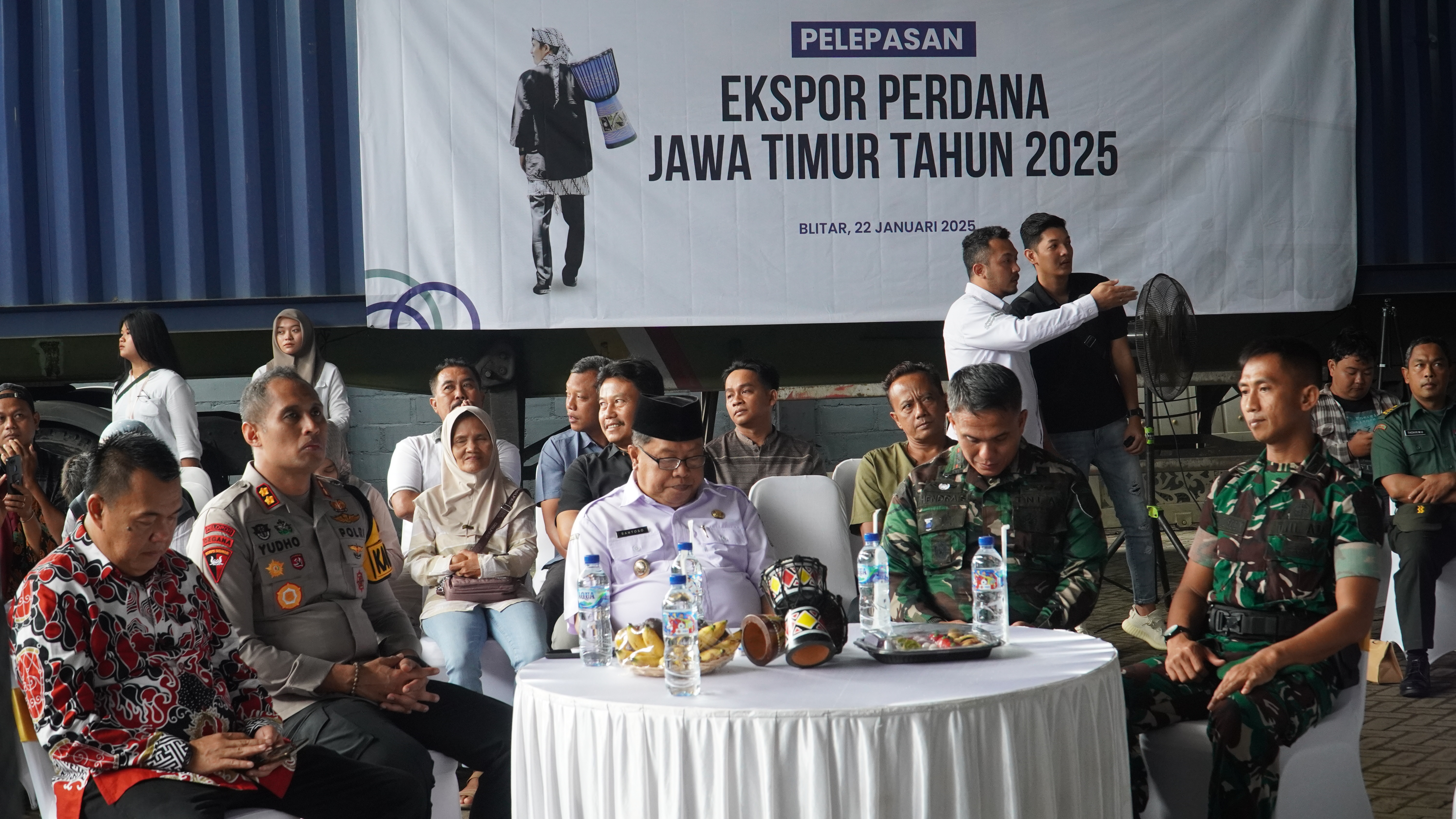 22 Januari 2025 - Pelepasan Ekspor Perdana Prov.Jawa Timur Tahun 2025 di Warehouse Cherry Blosom Indonesia GARUM