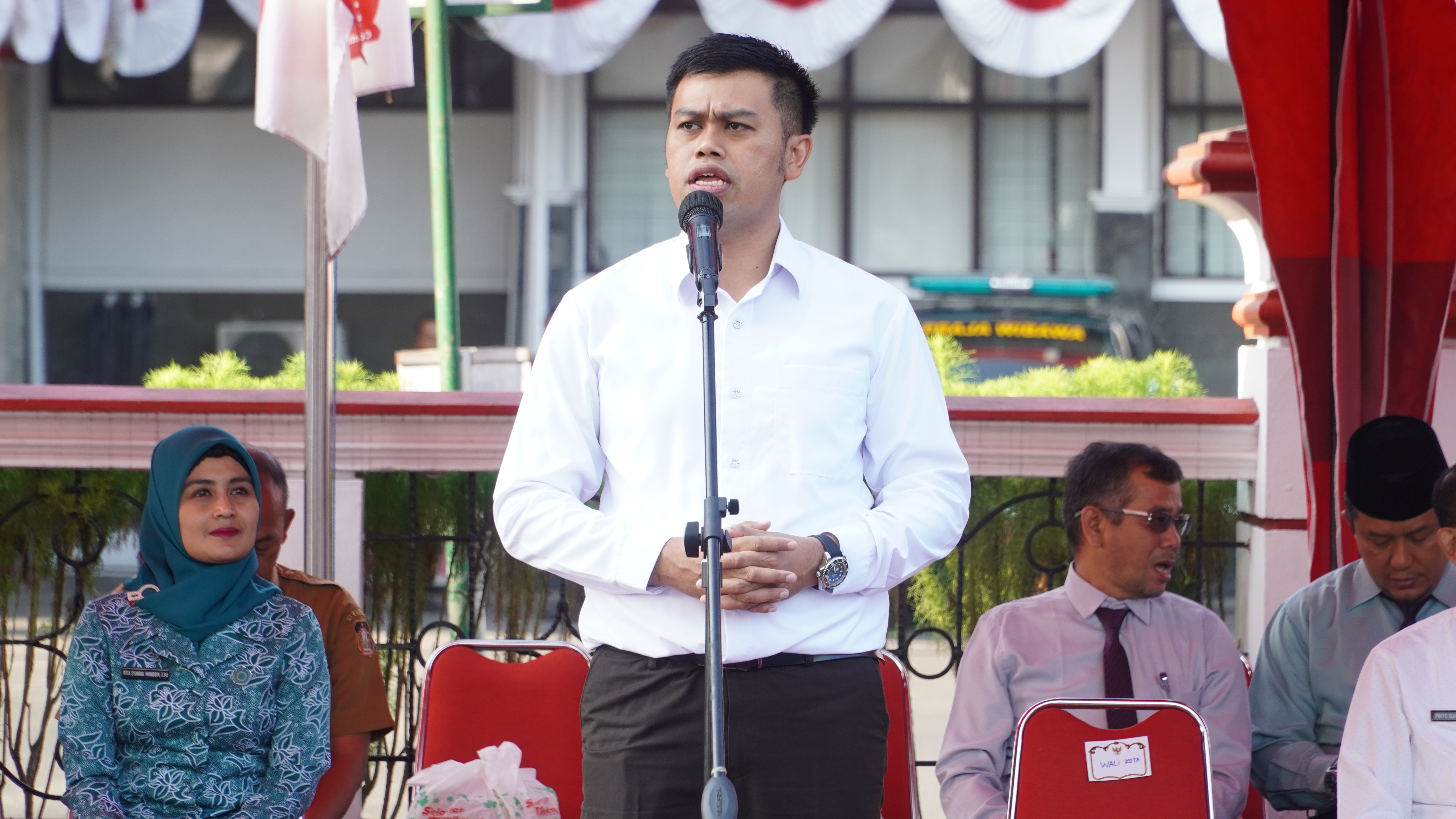 11 Agustus 2025-Pemberangkatan Gerak Jalan Tingkat SD MI