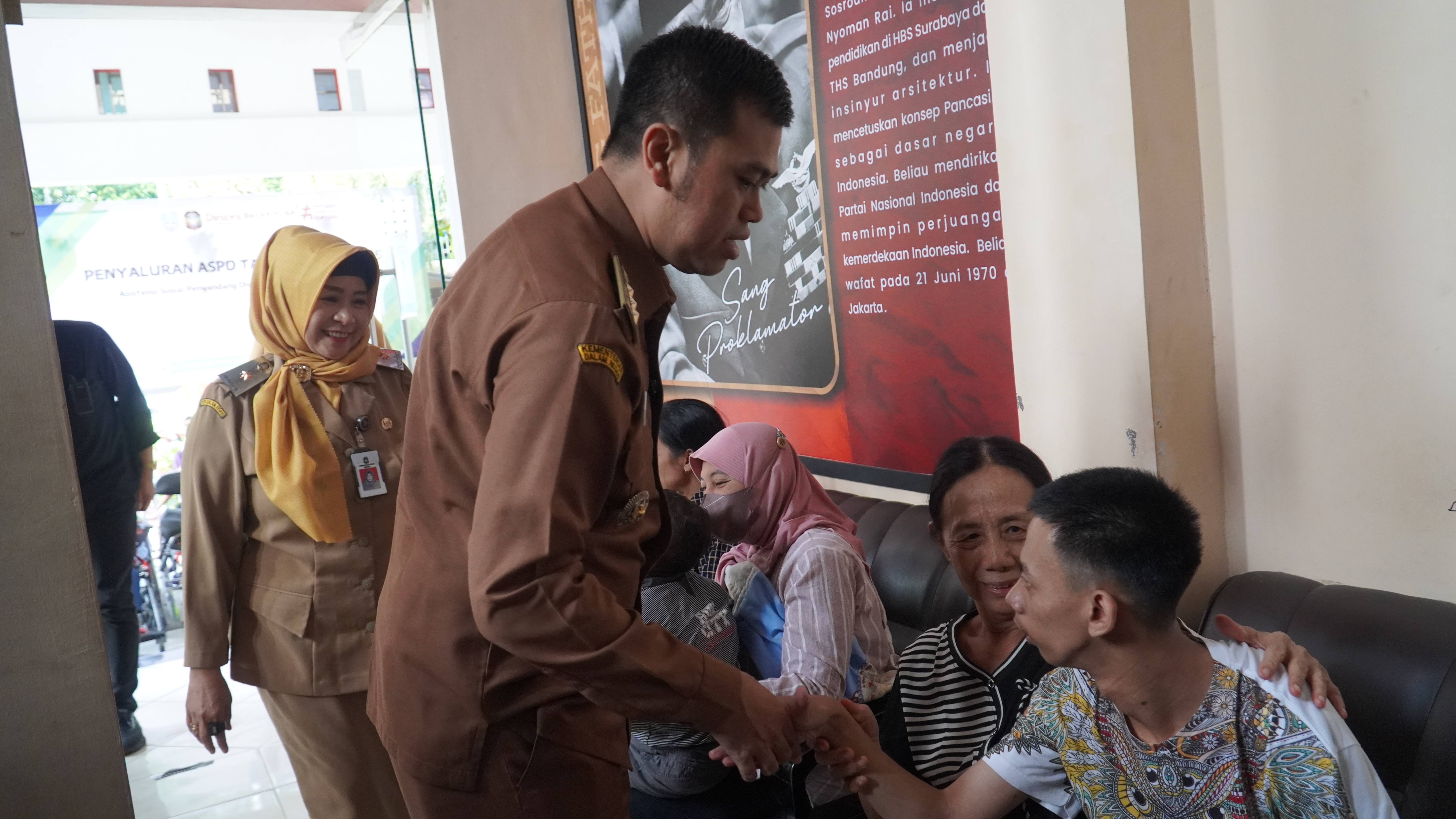 25 Maret 2025 - Penyerahan Asistensi Sosial Penyandang DISABILITAS tahap 1