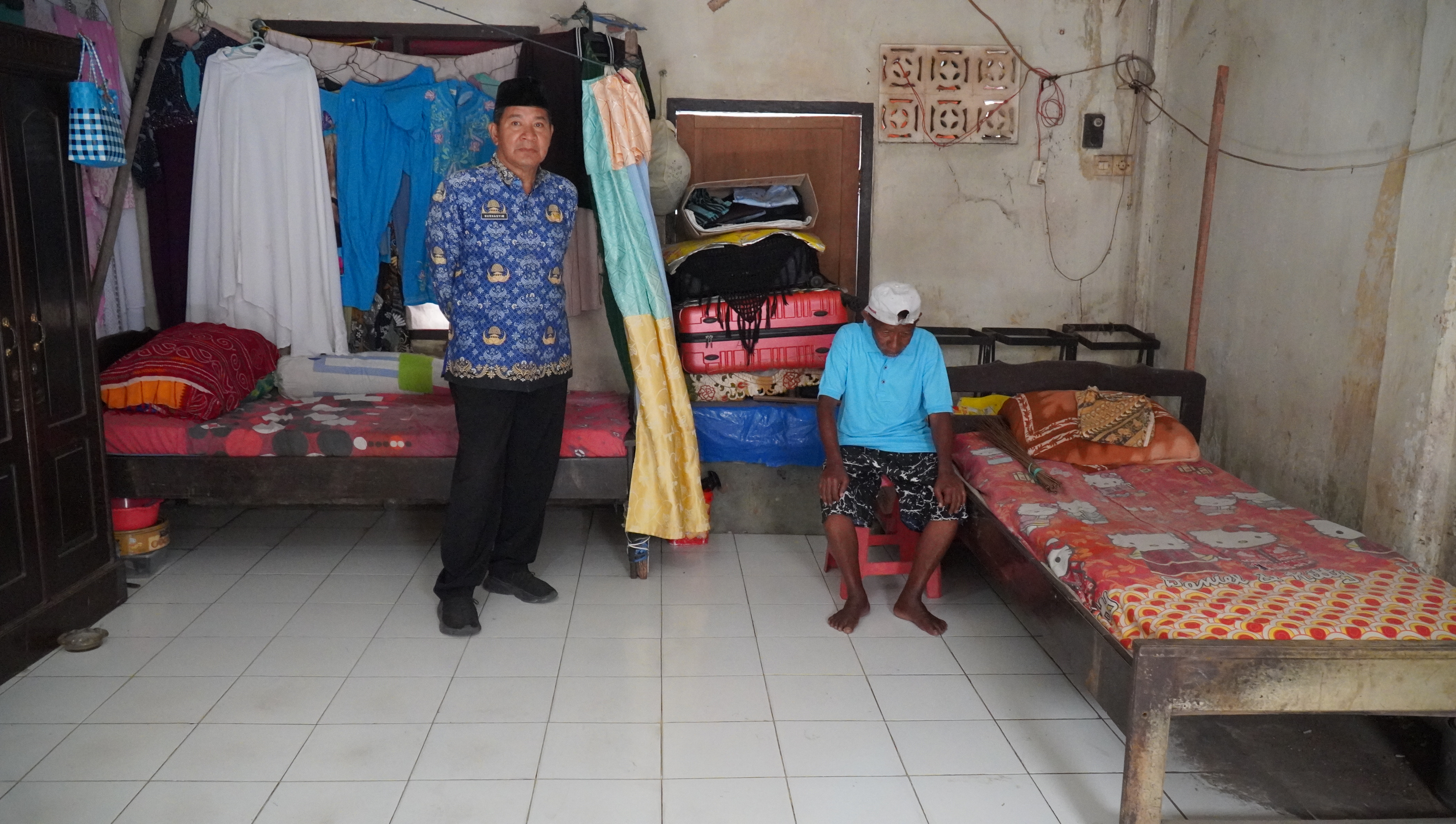 19 Oktober 2026 - Peninjauan Rumah Singgah bagi orang terlantar di jL. Krantil Kel.Sukorejo