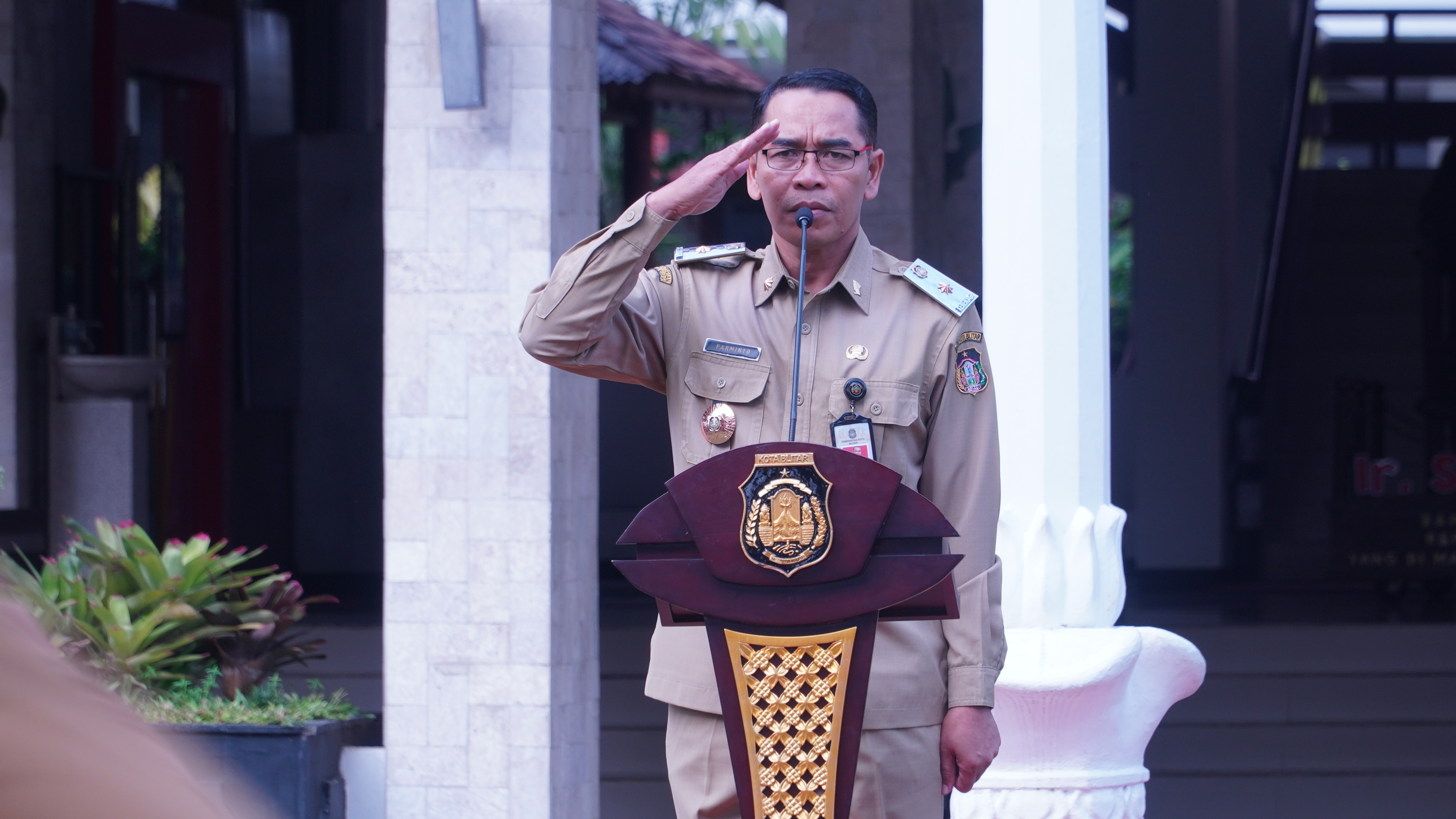 30 Juni 2025 - Apel Gabungan ASN PEMKOT BLITAR (P3AP2KB)