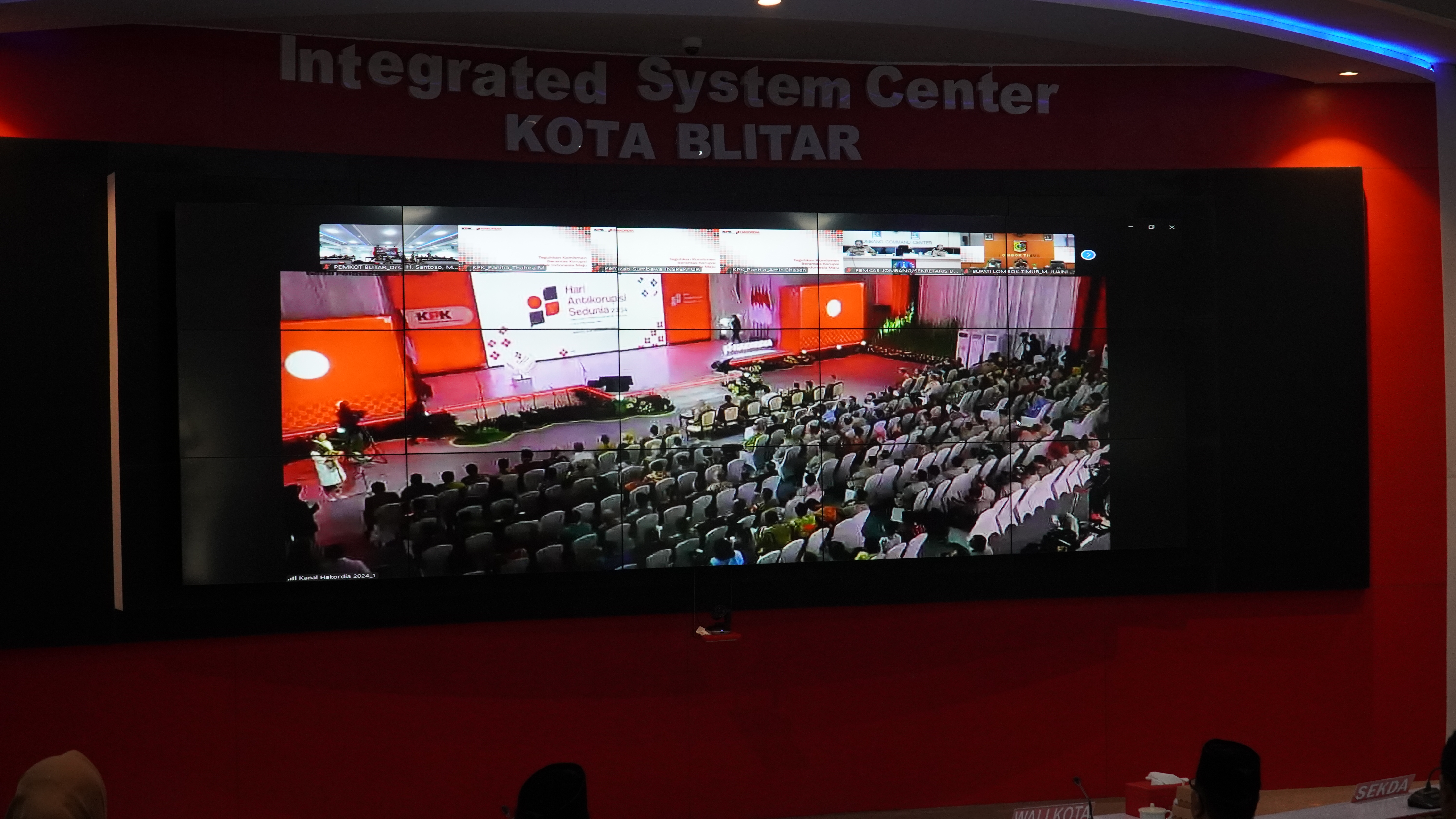 9 Desember 2024 -  Acara Puncak Peingatan HARI ANTIKORUPSI SEDUNIA Tahun 2024 Secara Daring di ISC