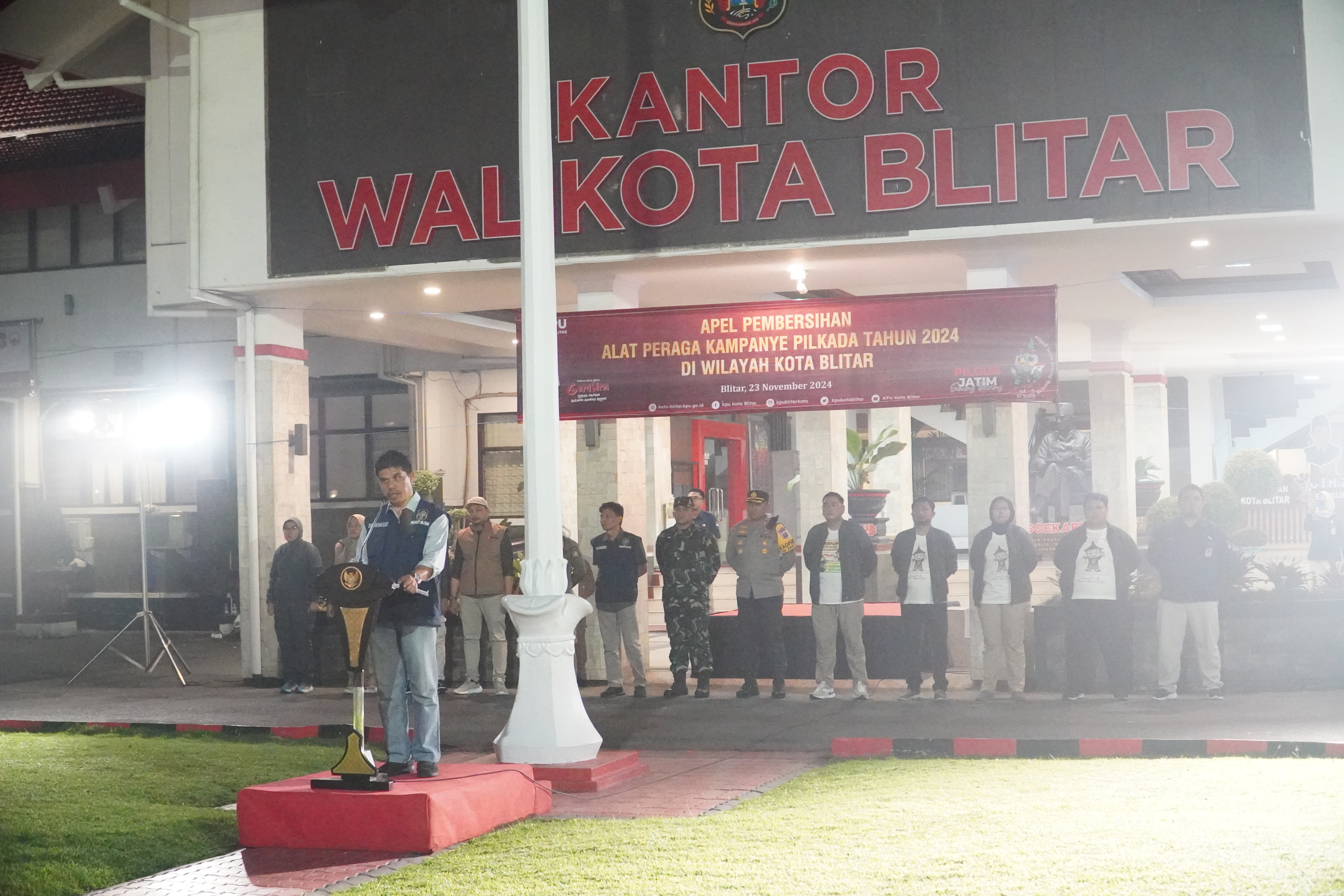 23 November 2024 -  Apel Pembersihan Alat Peraga Kampanye Pilkada 2024