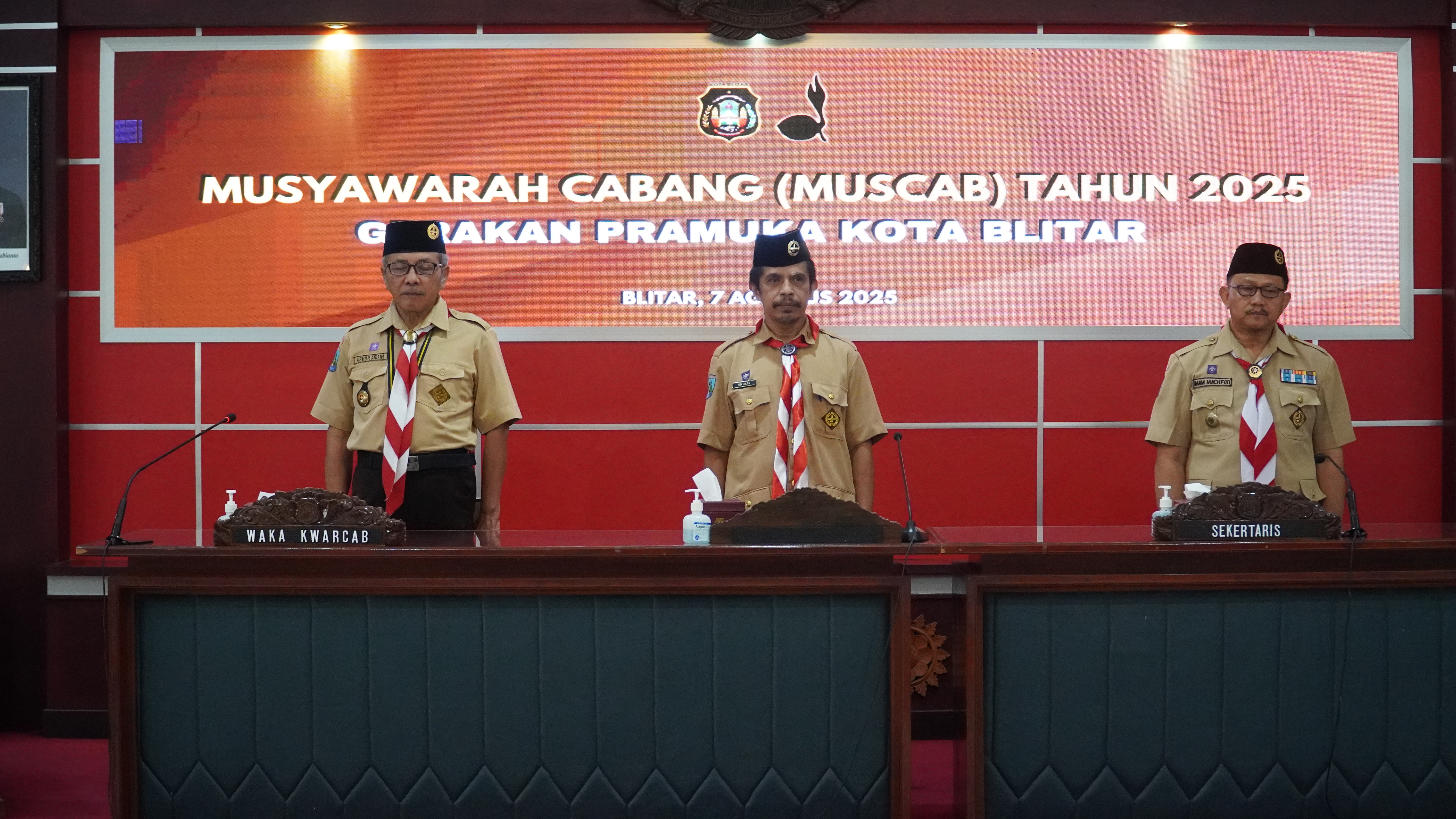 Agustus 2025 Pembukaan MUSCAB Tahun 2025 Gerakan Pramuka Kota Blitar