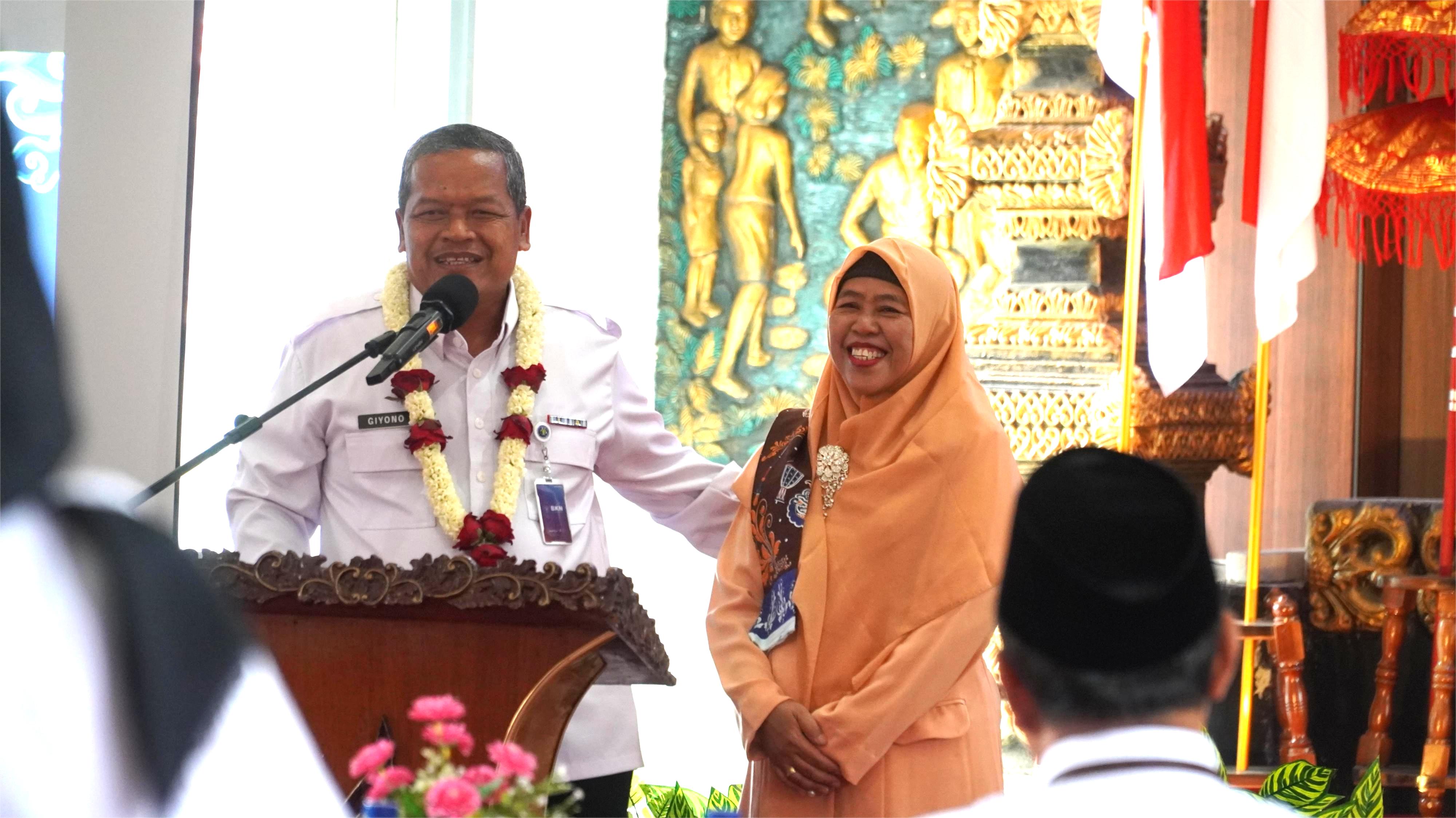 12 Februari 2025 - Sertijab dan Pisah Sambut KEPALA LEMBAGA PEMBINAAN KHUSUS ANAK KELAS 1 BLITAR  di Aula Lapas Anak Blitar