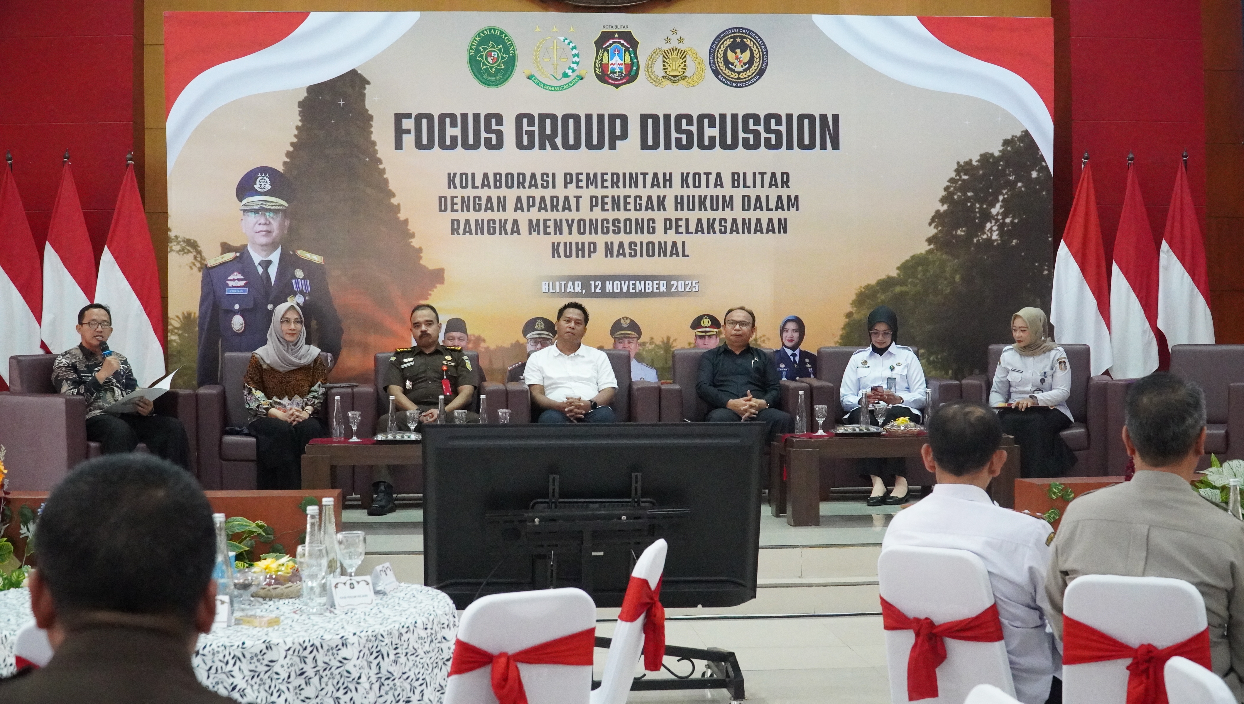 12 November 2025- FGD PEMKOT BLITAR dengan APARAT PENEGAK HUKUM dalam rangka Menyongsong Pelaksanaan KUHP Nasional