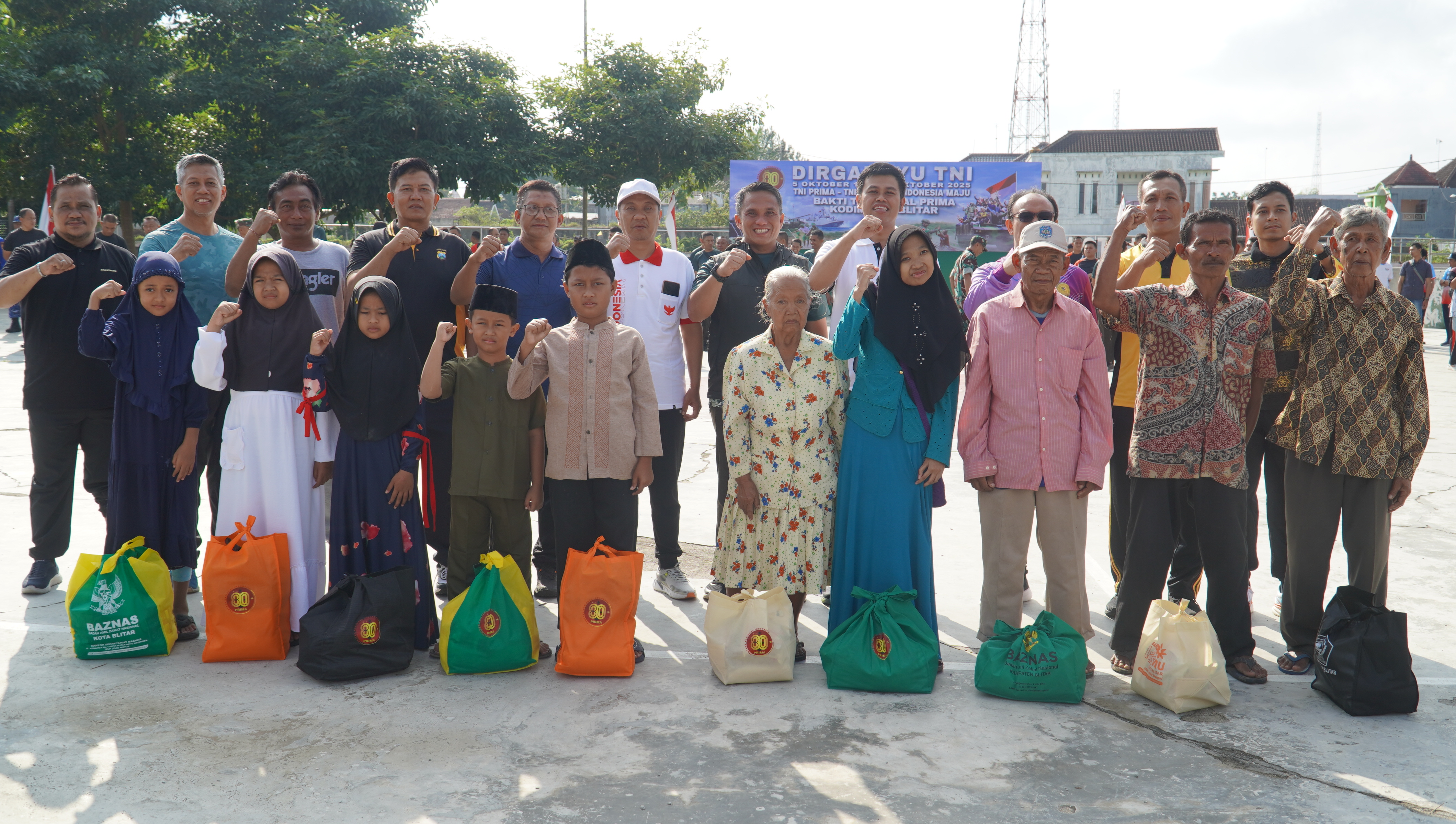 21 September 2025- Bhakti Sosial dlm rangka HUT TNI Ke-80 di Sport Center