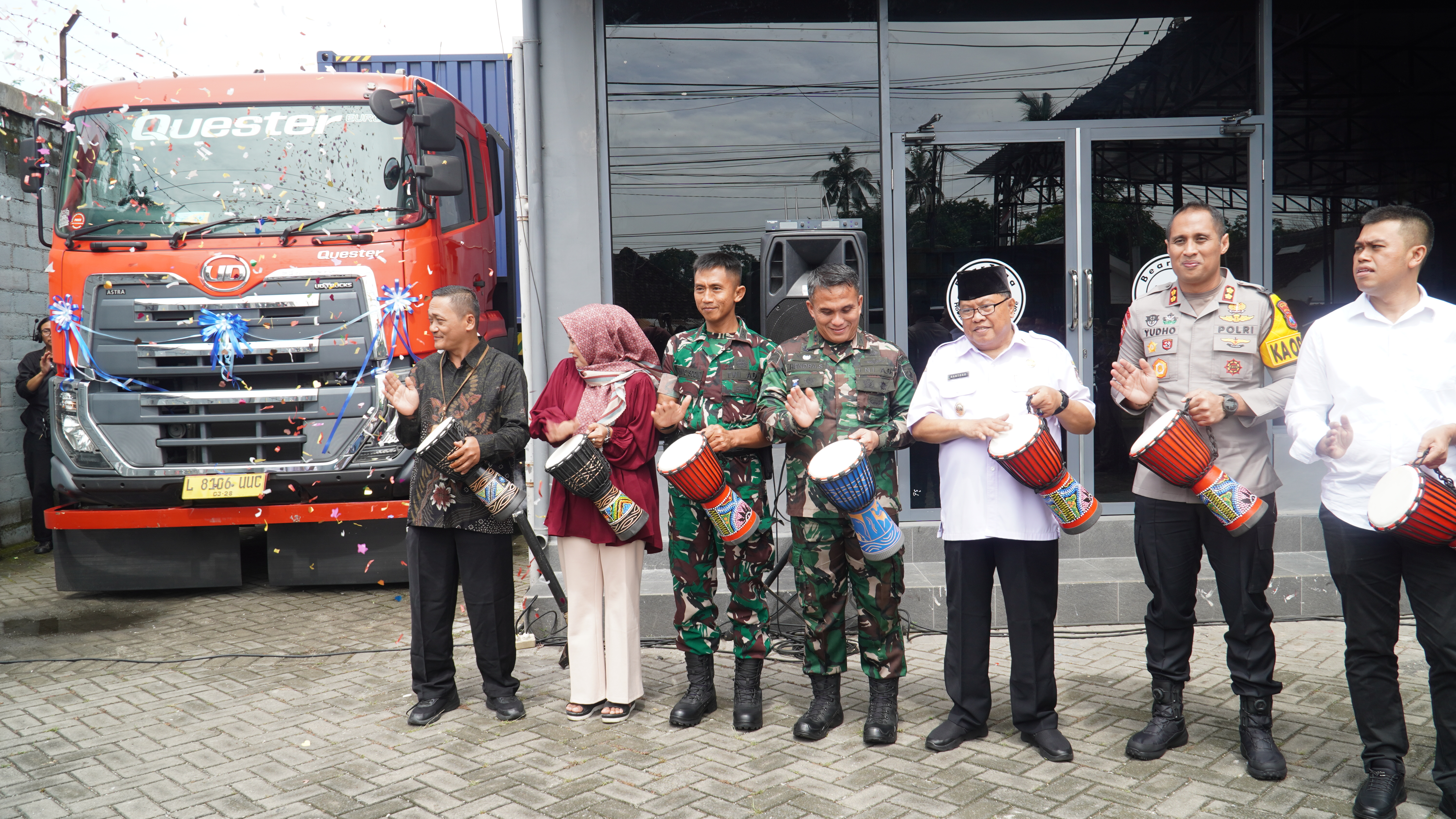 22 Januari 2025 - Pelepasan Ekspor Perdana Prov.Jawa Timur Tahun 2025 di Warehouse Cherry Blosom Indonesia GARUM