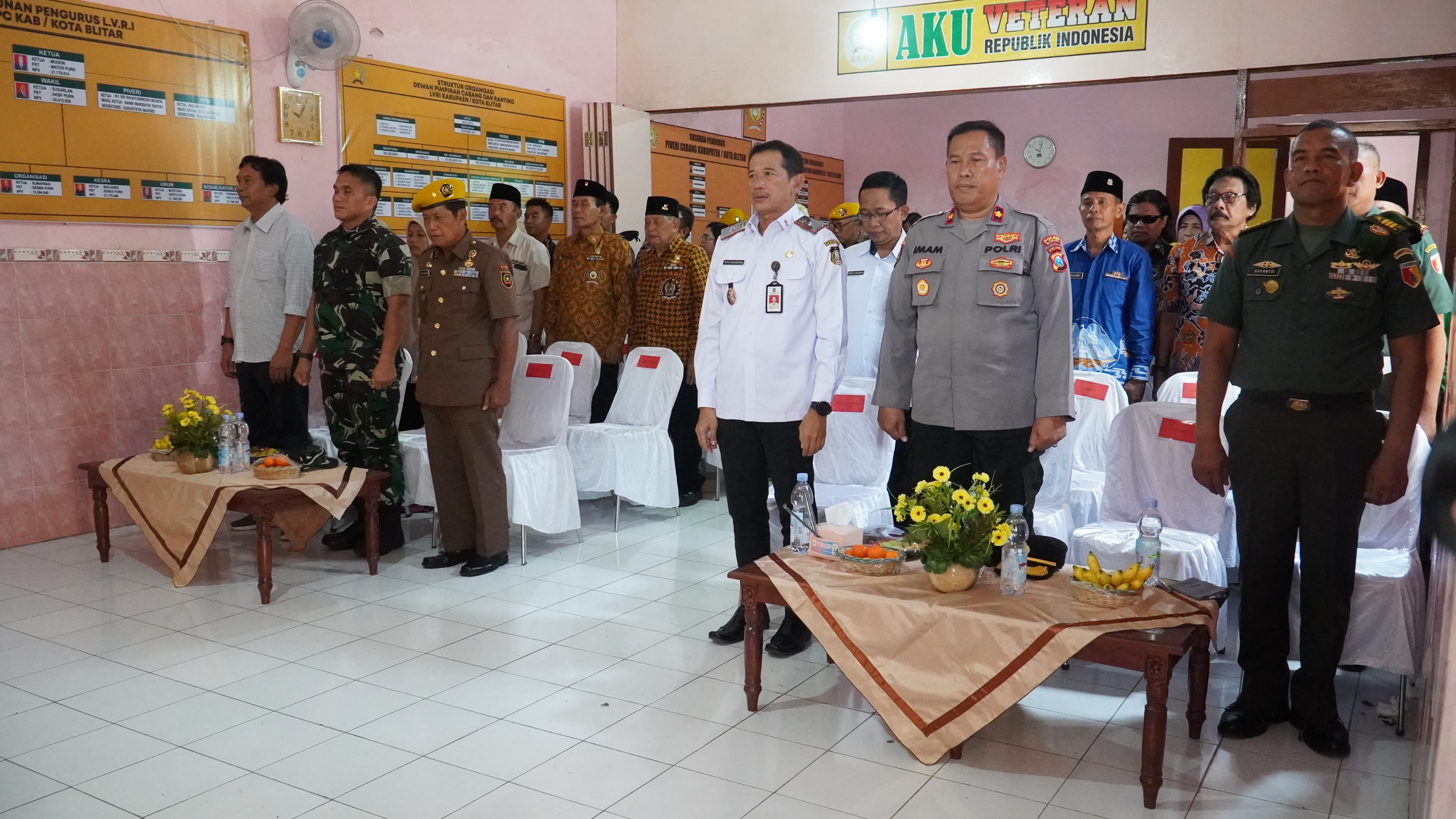 15 Januari 2025 - Peringatan HUT Ke-68 LVRI Kabupaten &amp;amp; Kota Blitar di Kantor LVRI Kab &amp;amp; Kota Blitar
