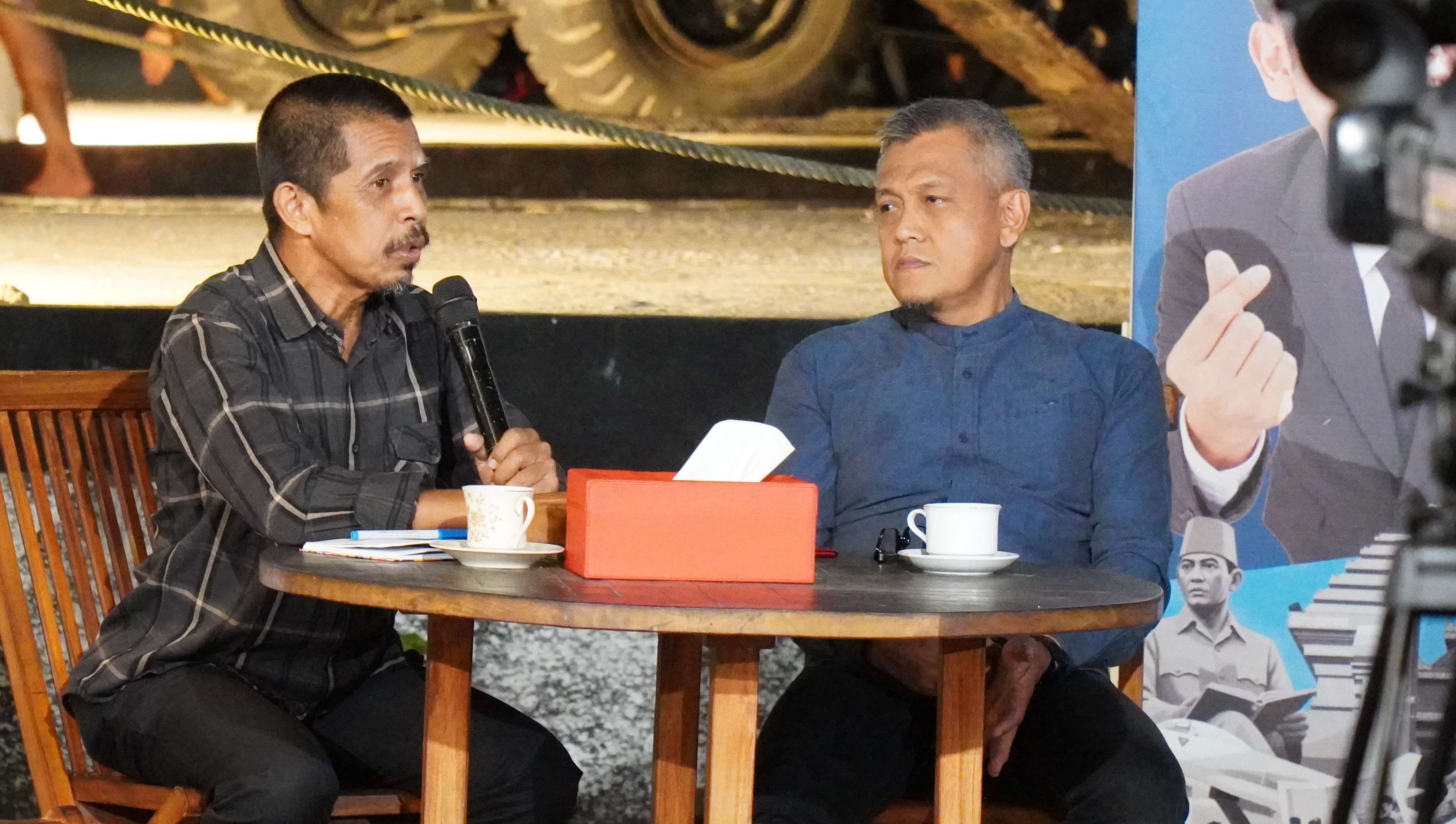 17 Oktober 2026 - Podcast dengan tema ''Masa Depan Ekonomi Kreatif'' di Taman Plasa Museum PETA
