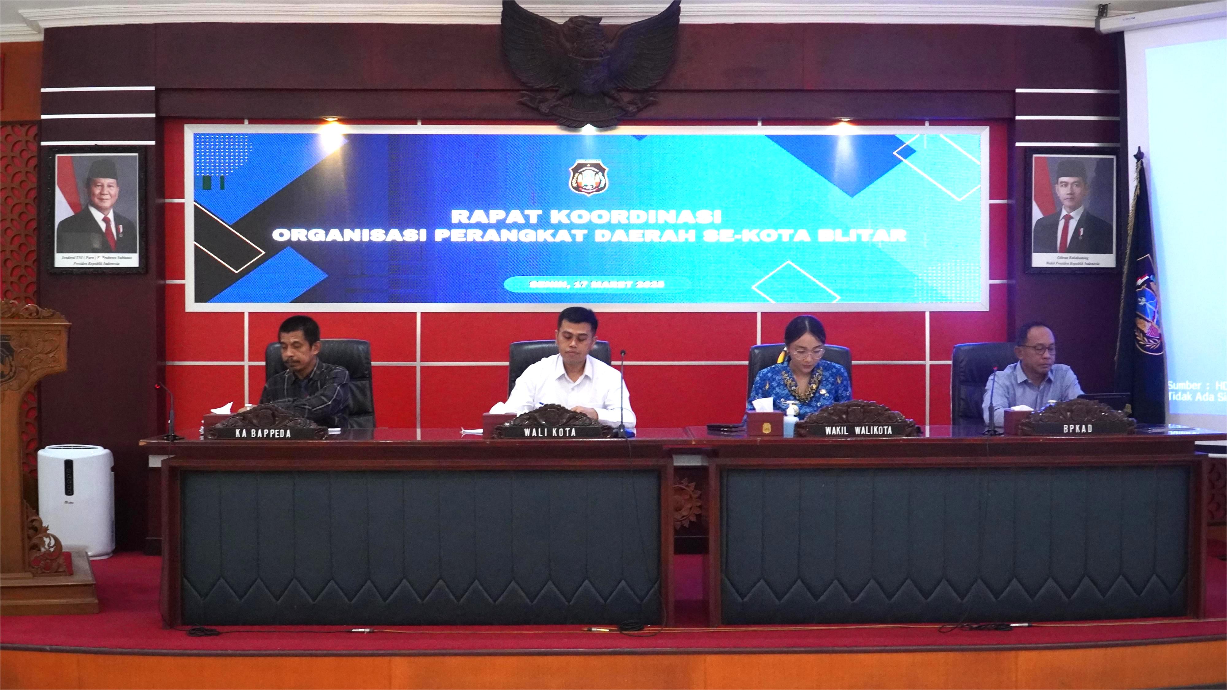 17 Maret 2025 - Rapat bersama OPD di ruang Sasana Praja